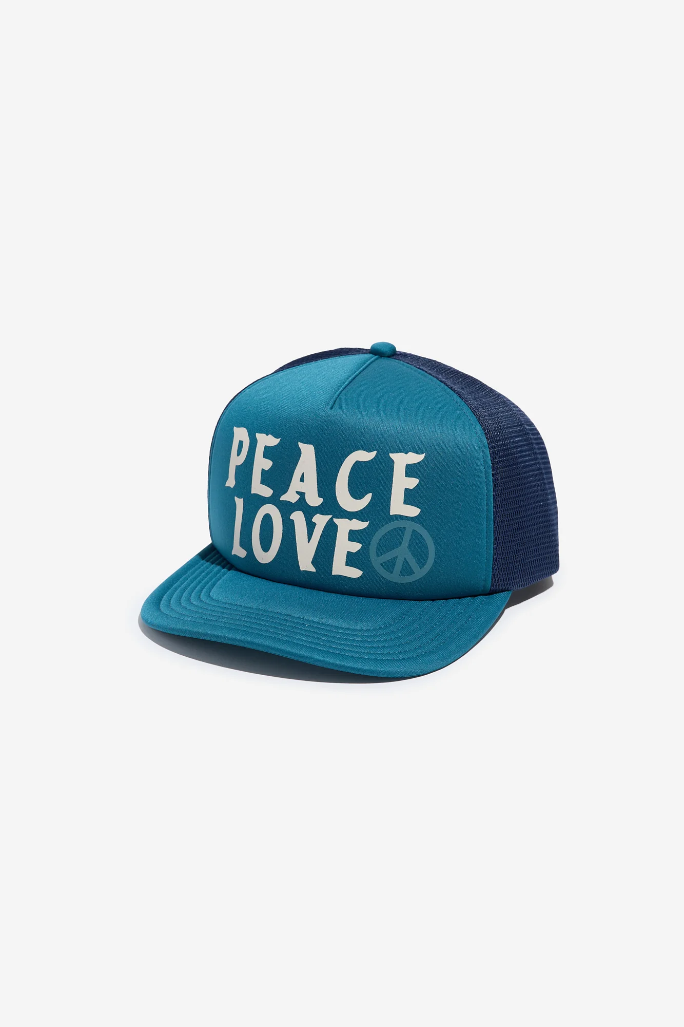 Love Peace Trucker Hat - Image 3