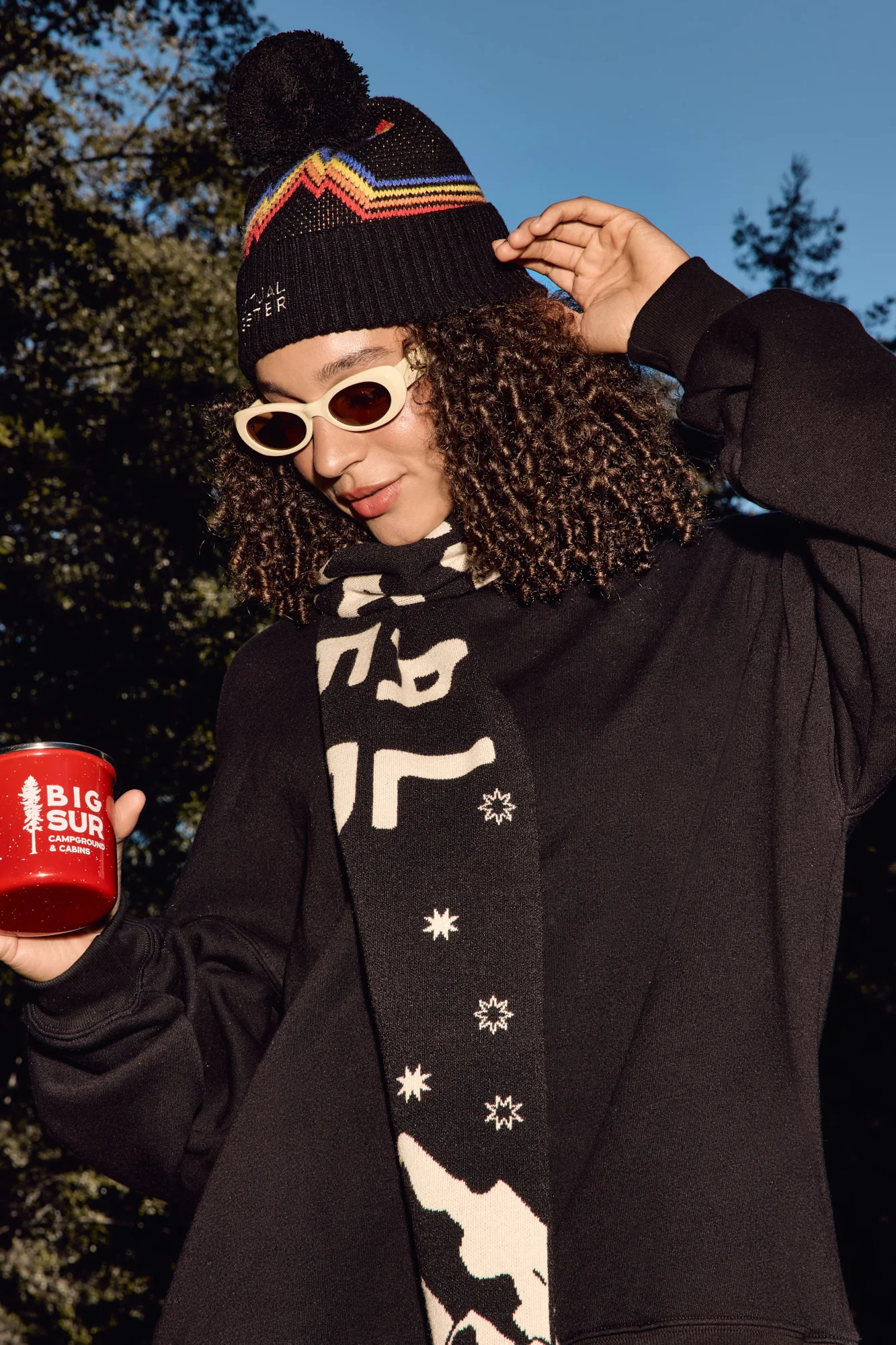 Cali Stripe Beanie - Image 4