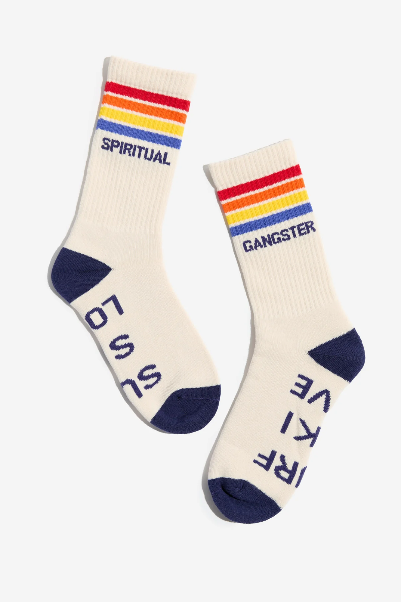 Cali Stripe Crew Sock - Image 3