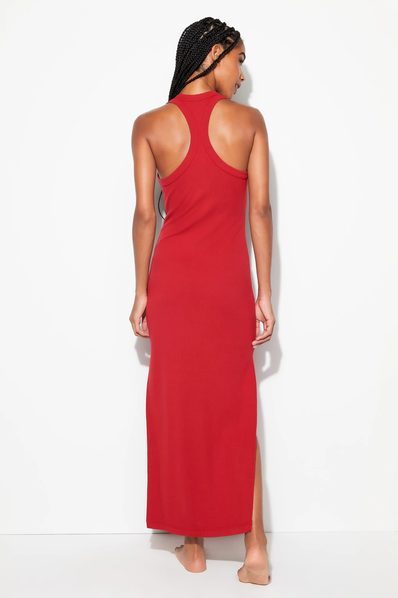Simone Rib Maxi Dress - Image 2