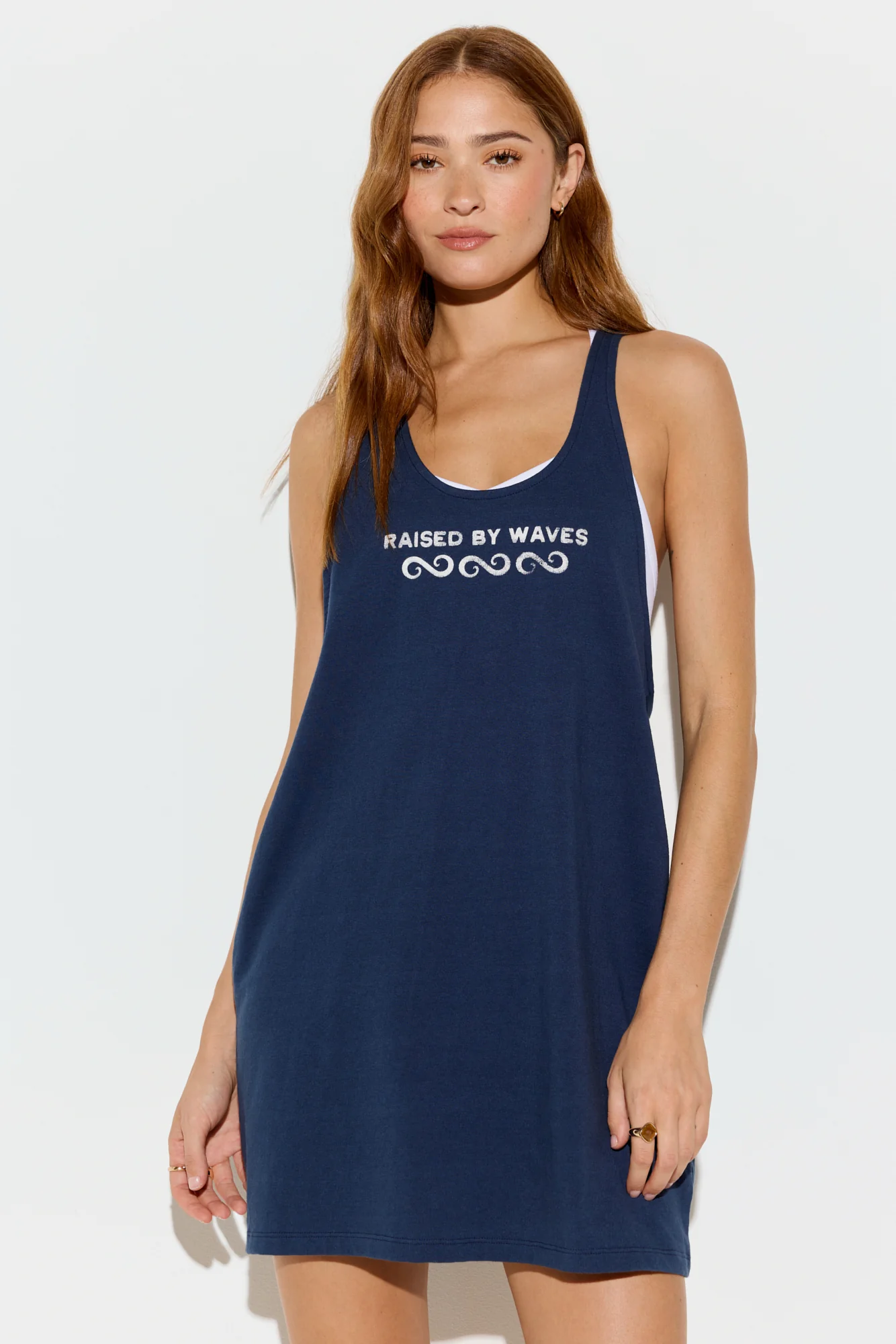 Balboa Racerback Mini Dress - Image 4