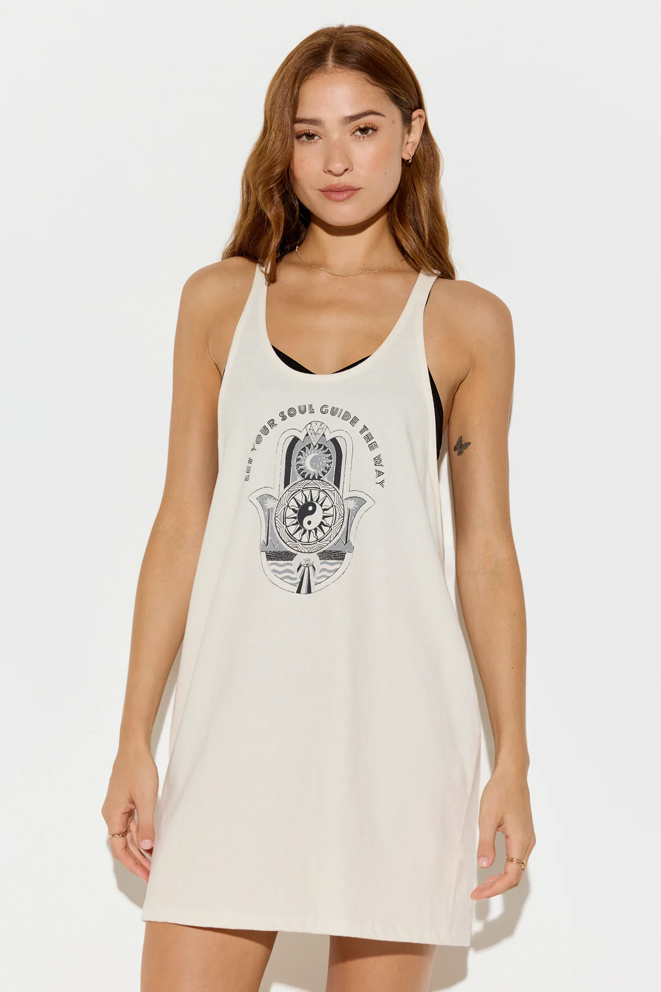 Balboa Racerback Mini Dress - Image 3