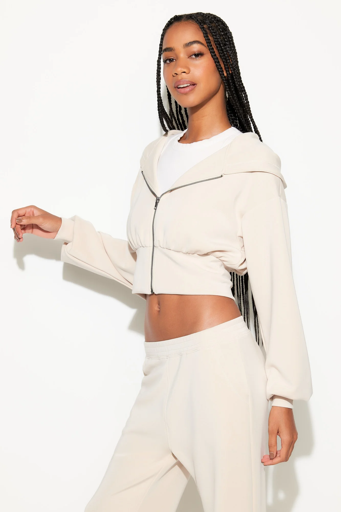 Rhya Zip Hoodie - Image 3
