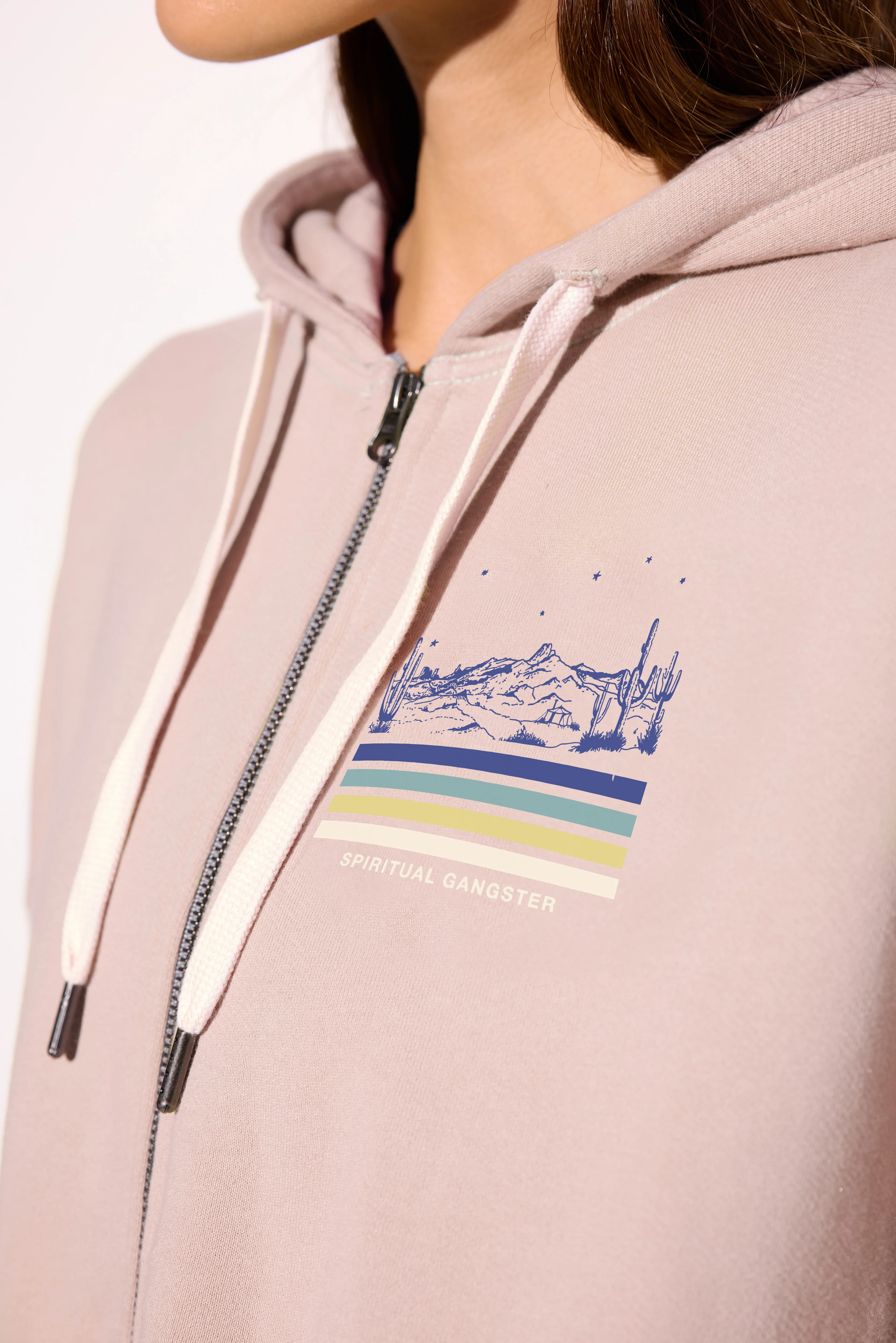 Desert Stripe Jules Hoodie - Image 5