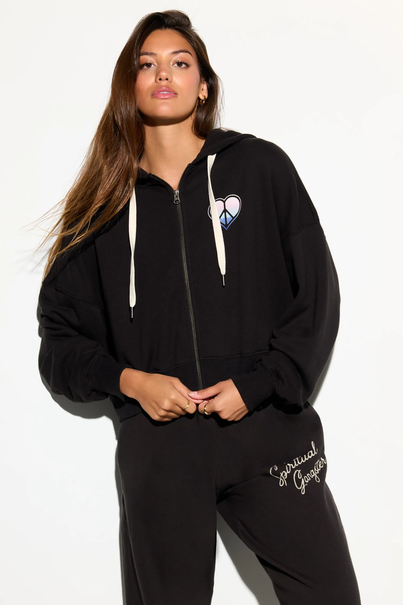 Peace Love Jules Hoodie - Image 3