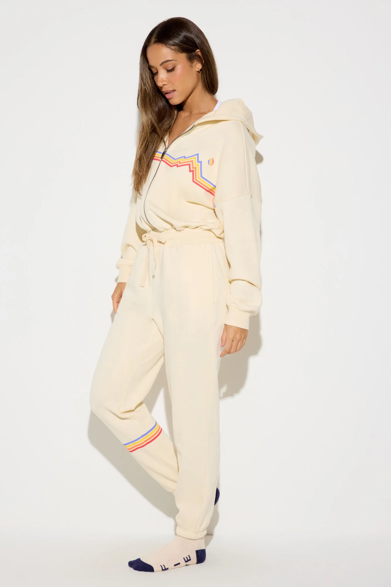 Cali Stripe Apres Jumpsuit - Image 4