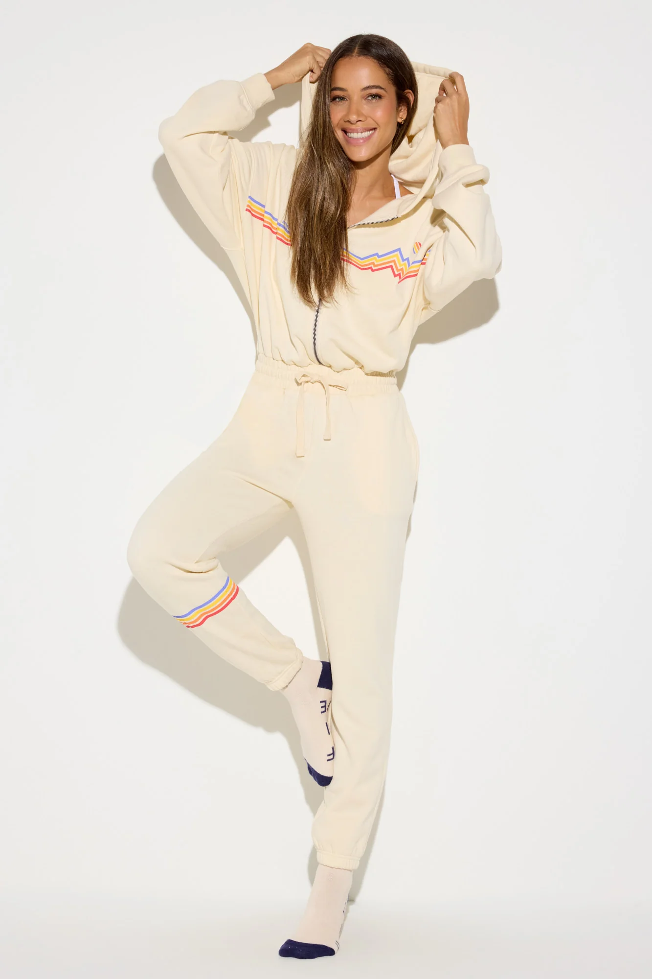 Cali Stripe Apres Jumpsuit - Image 5