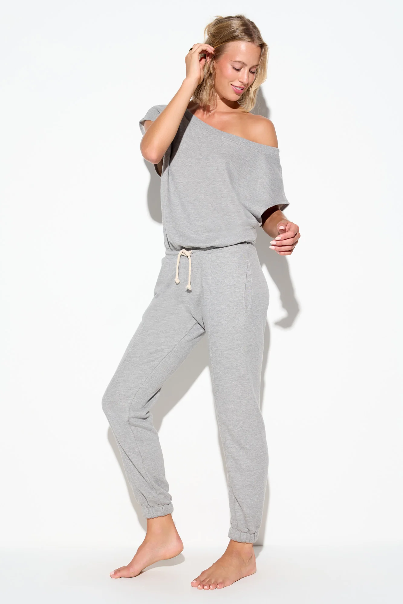 Shelly Off Shoulder Jumpsuit - Image 3