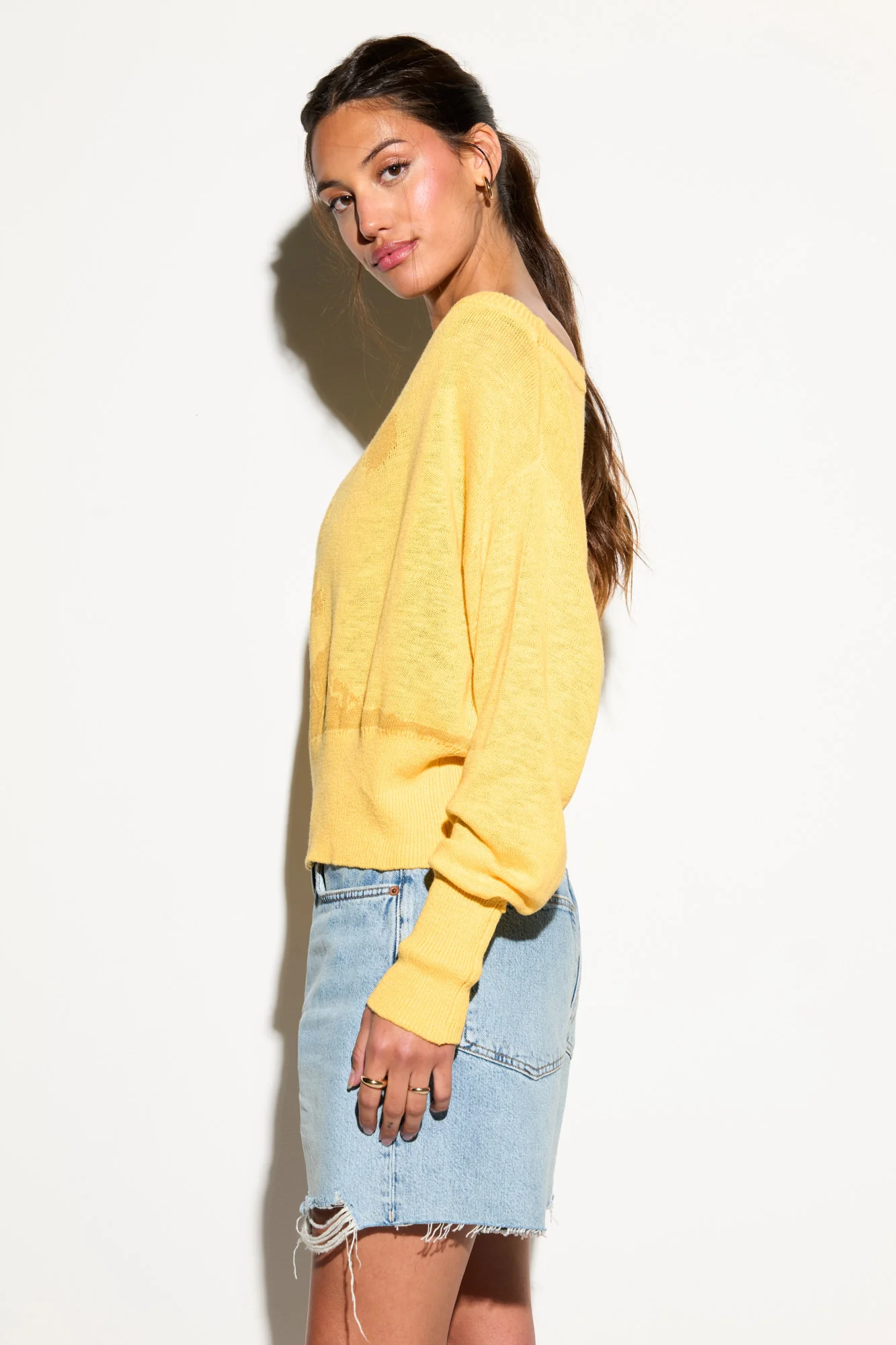 Telepathic Devon Off Shoulder Sweater - Image 4