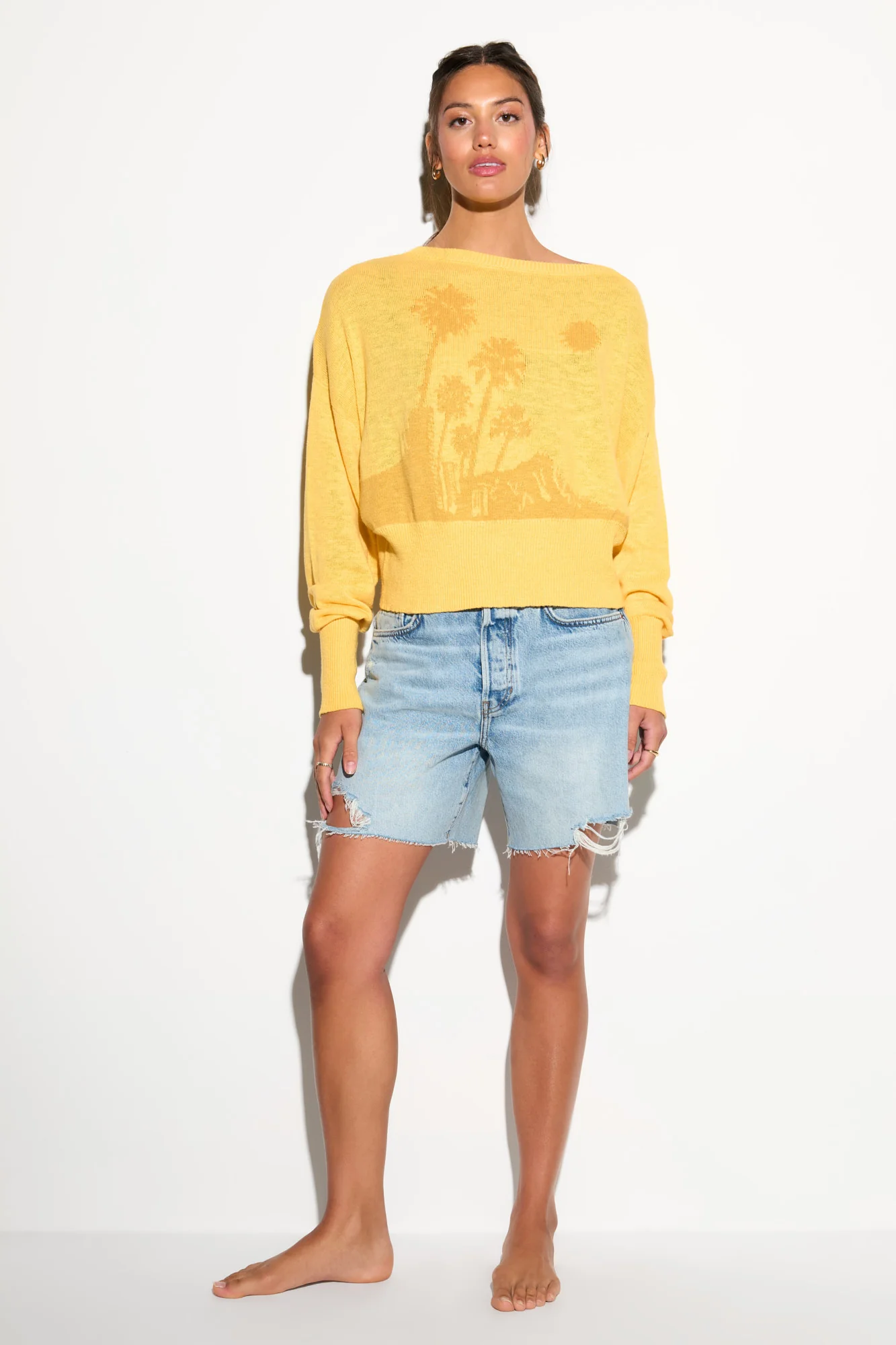 Telepathic Devon Off Shoulder Sweater - Image 5