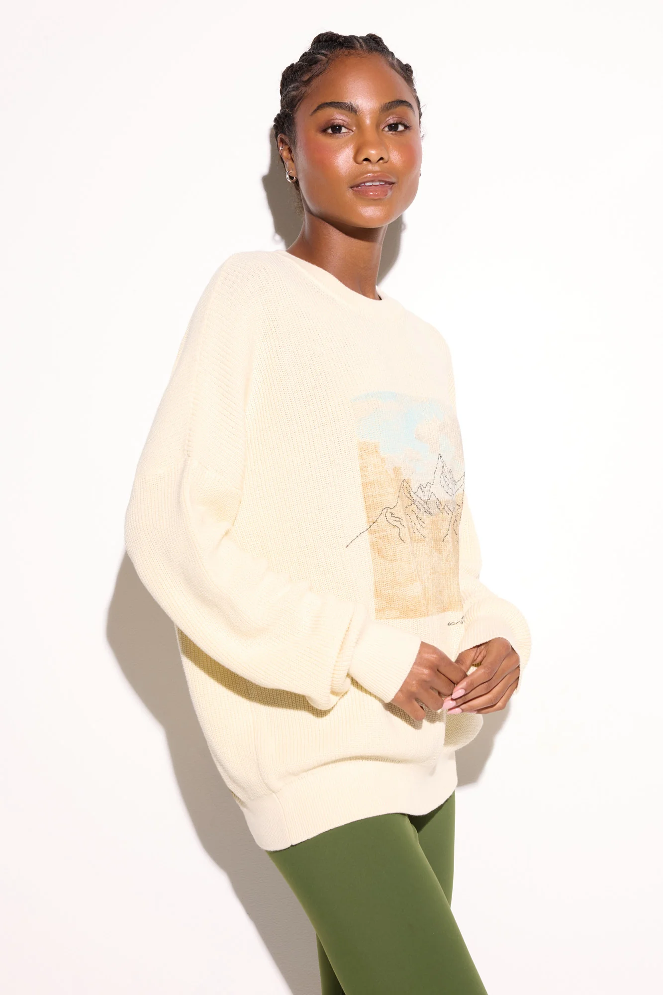 Above Me Lyric Sweater - Image 3