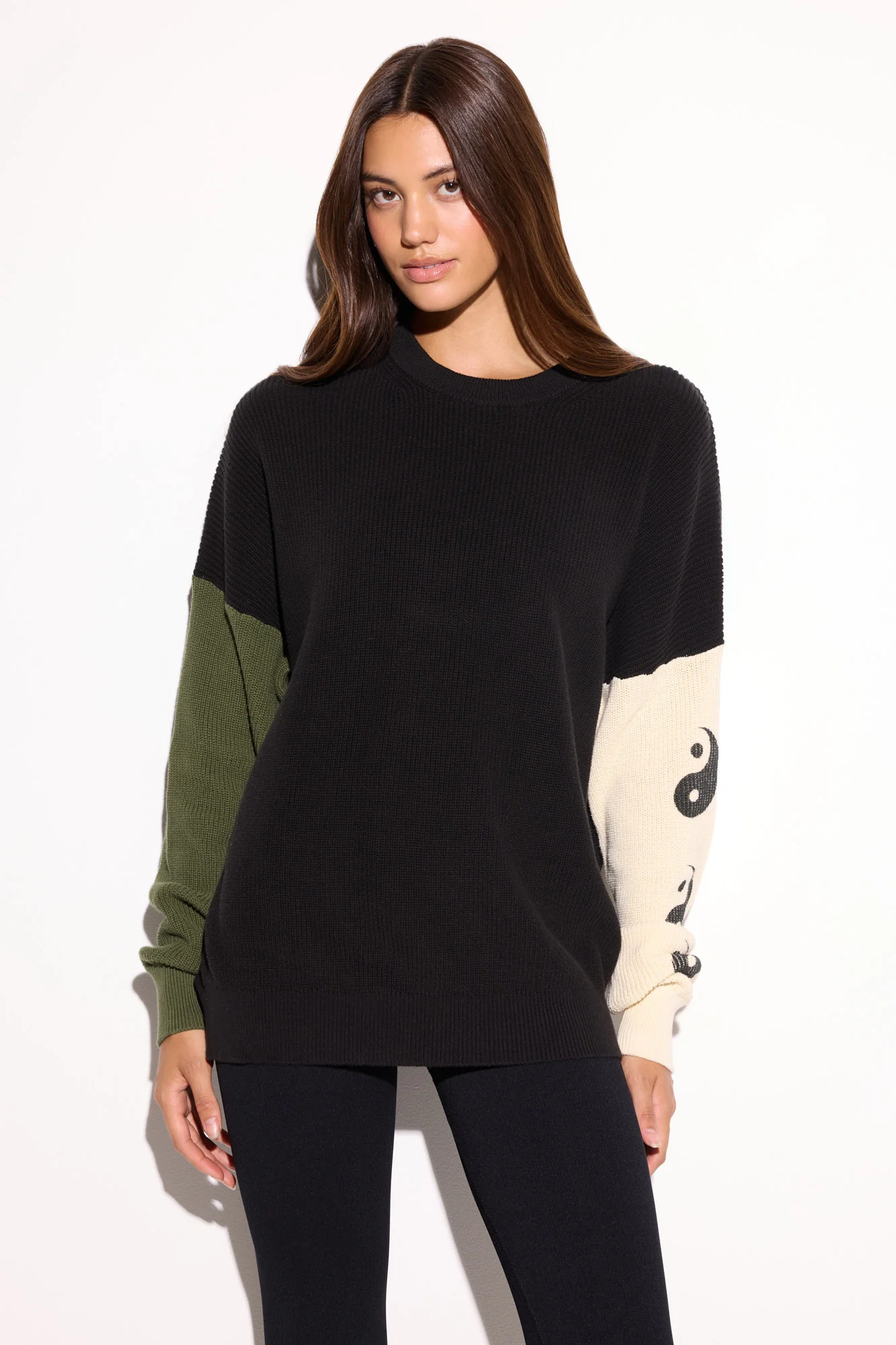 Yin Yang Stack Lyric Sweater - Image 2