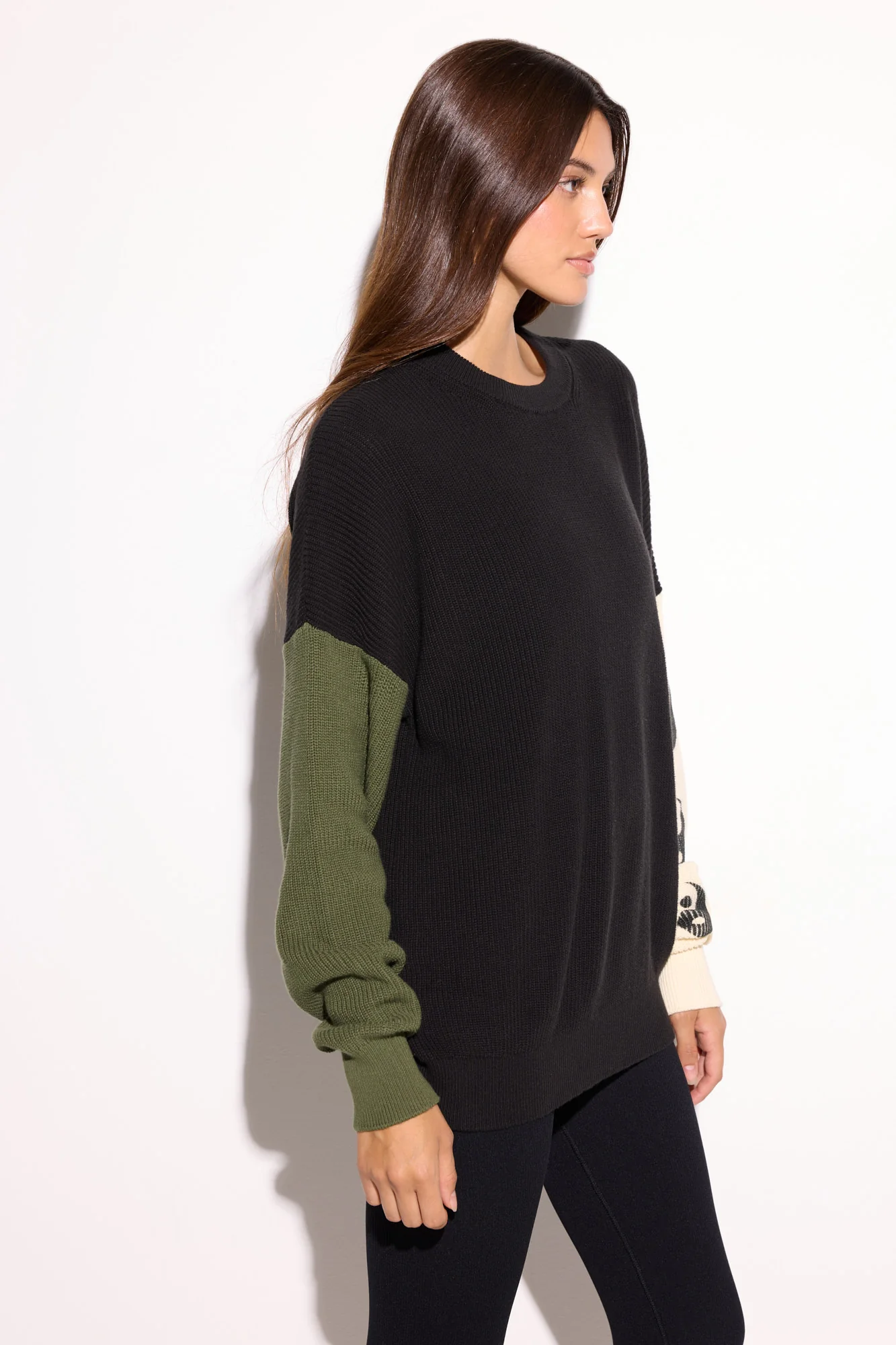 Yin Yang Stack Lyric Sweater - Image 5