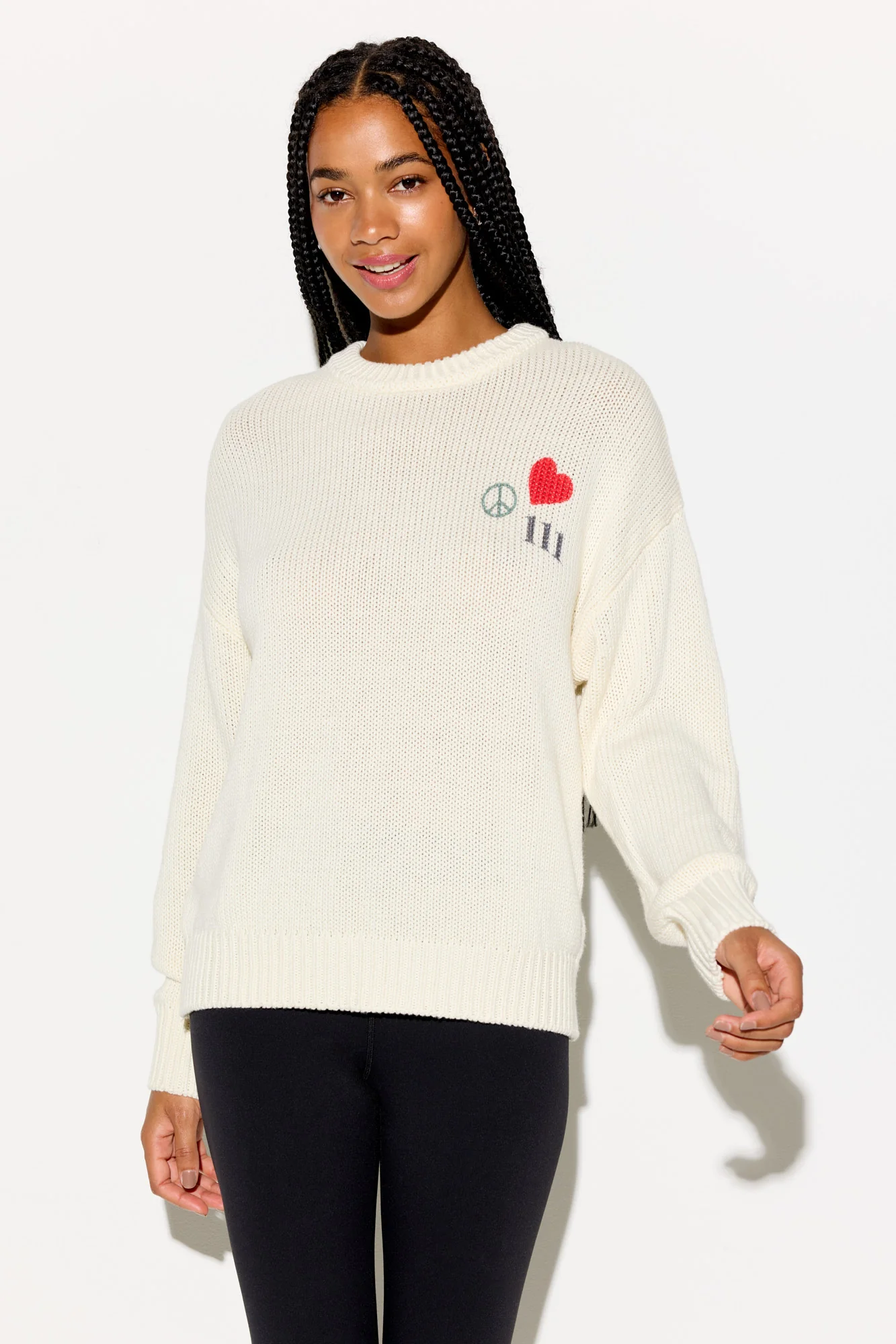 Power Of Love Mantra Sweater - Image 2
