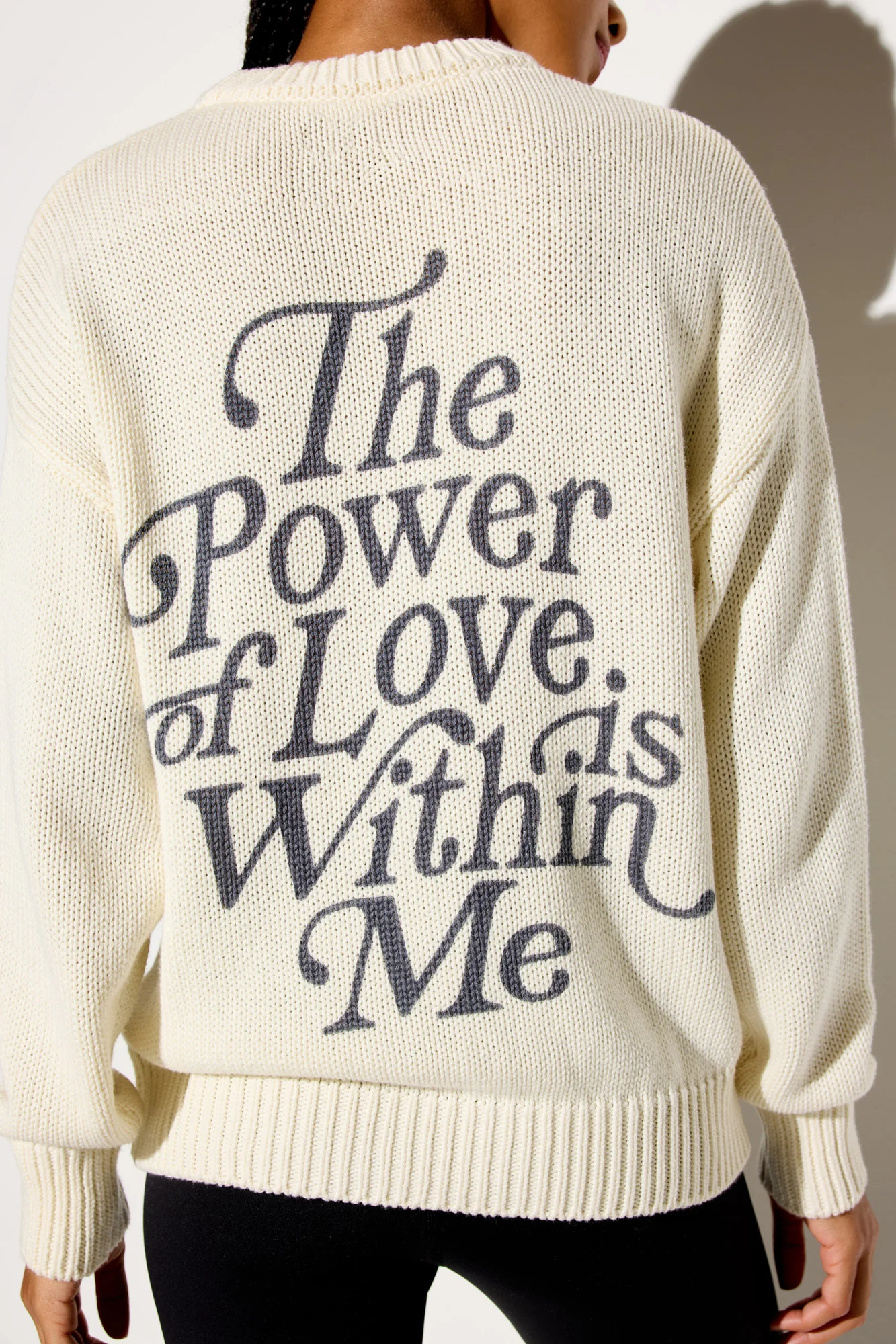 Power Of Love Mantra Sweater - Image 7