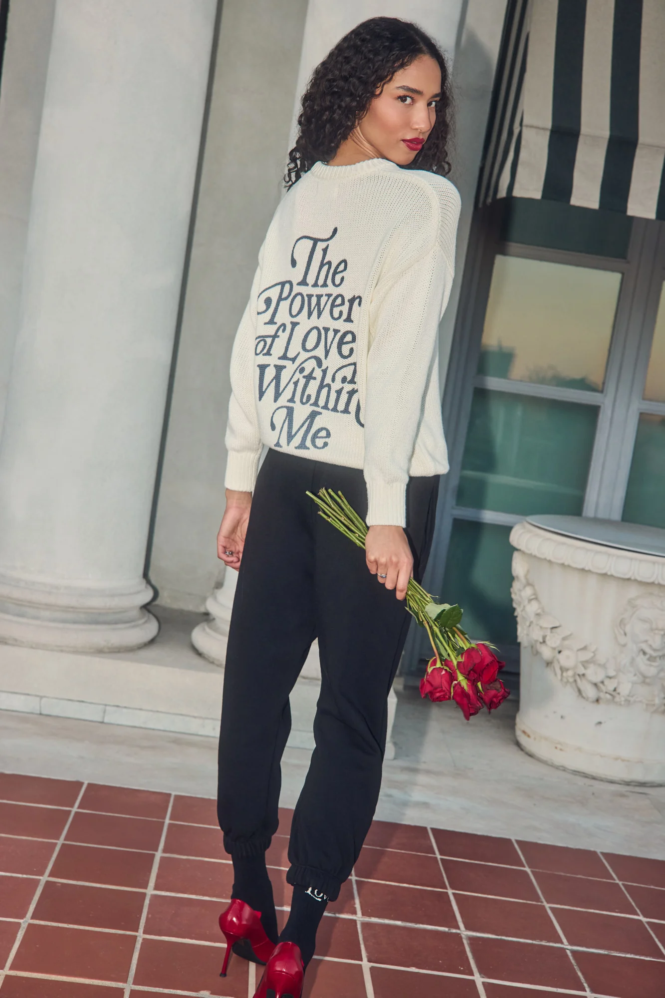 Power Of Love Mantra Sweater - Image 9