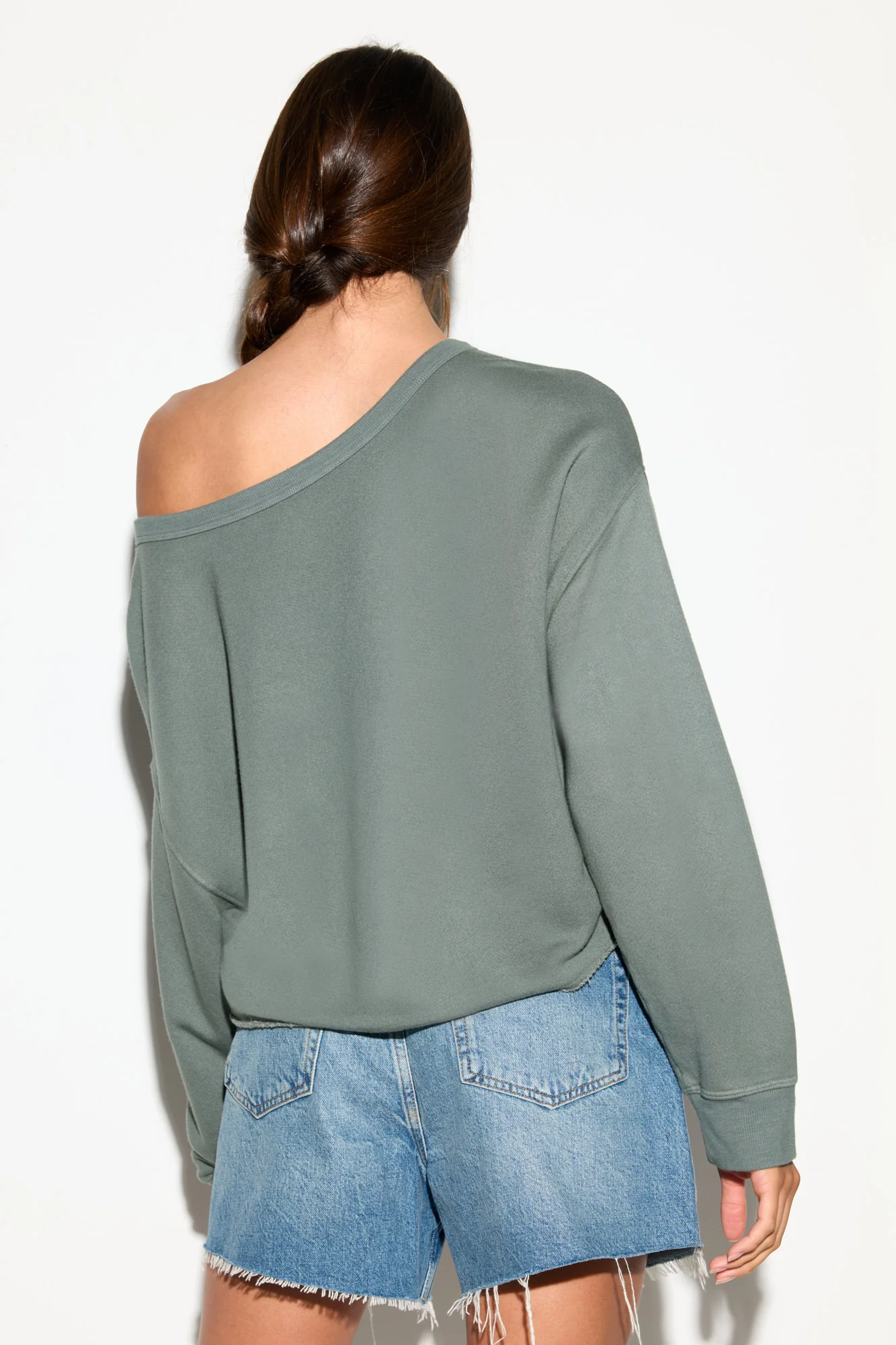 Bella Off Shoulder Sweatshirt - Image 2