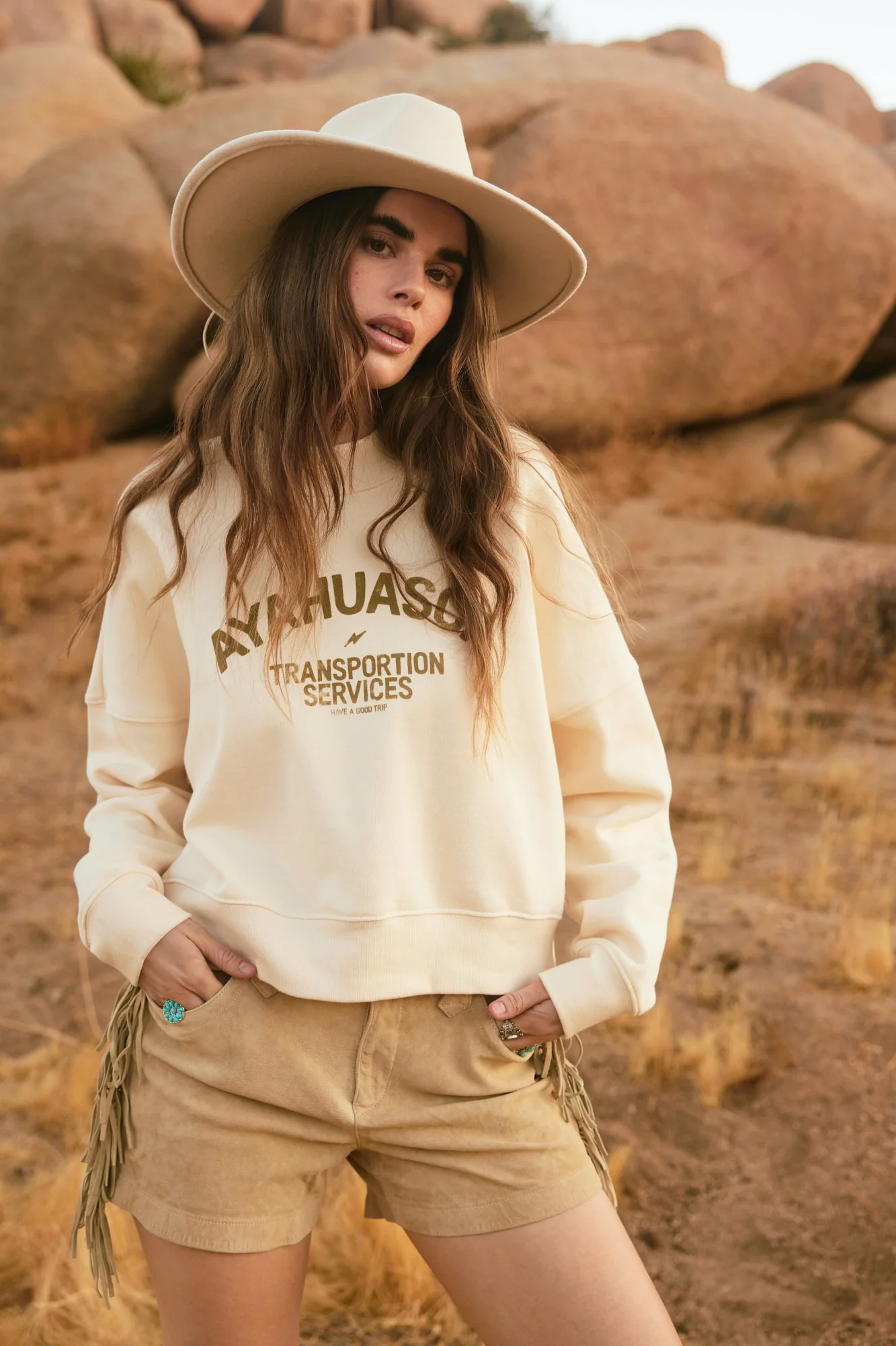 Ayahuasca Palisades Crew Sweatshirt - Image 2