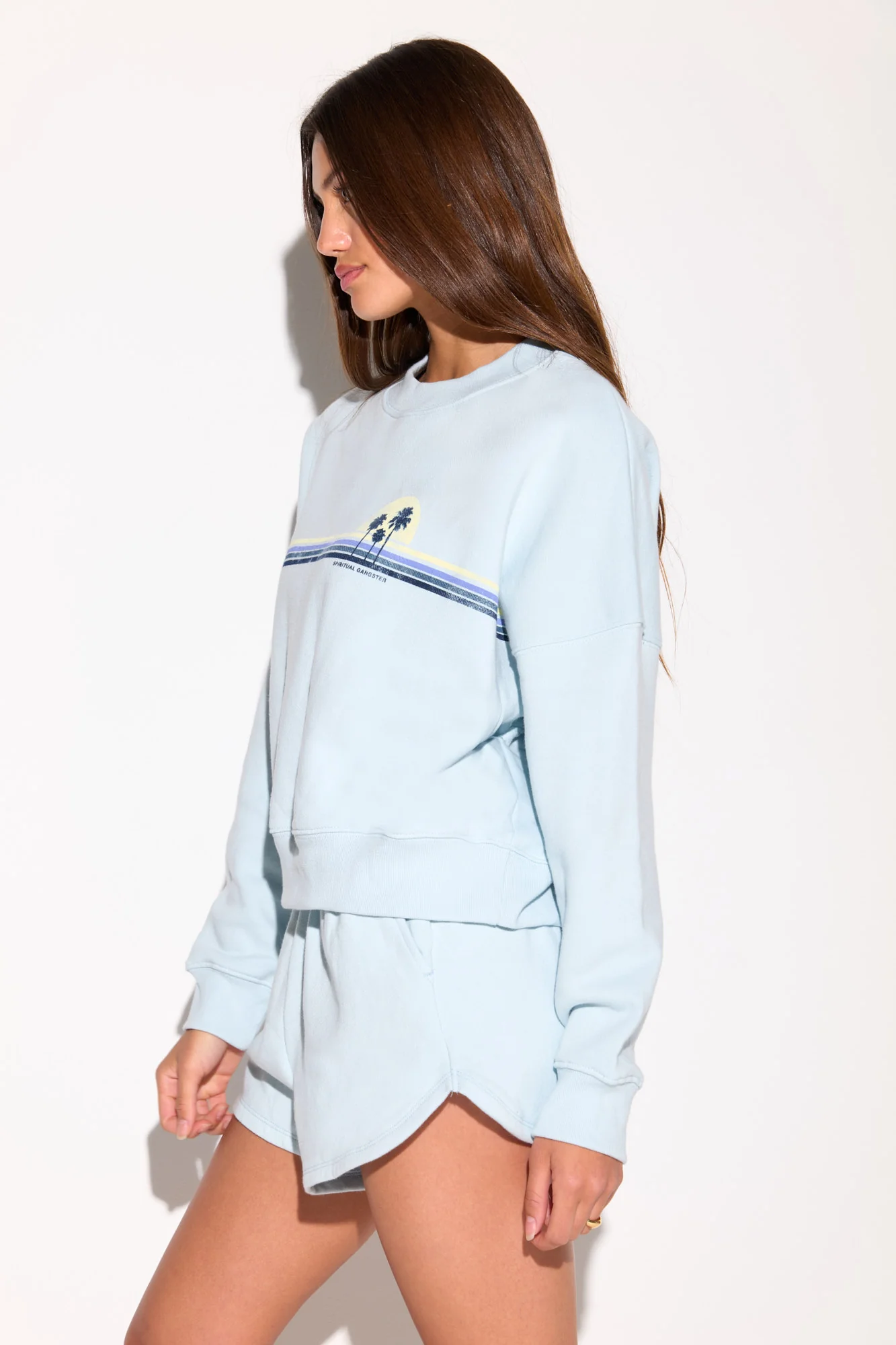 Sunset Stripe Palisades Sweatshirt - Image 3