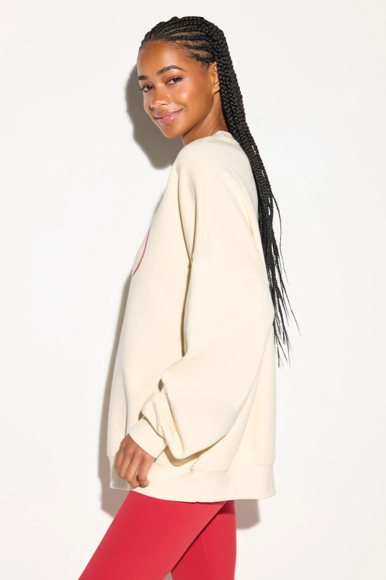 Lovers Boyfriend Crew Sweatshirt - Image 3