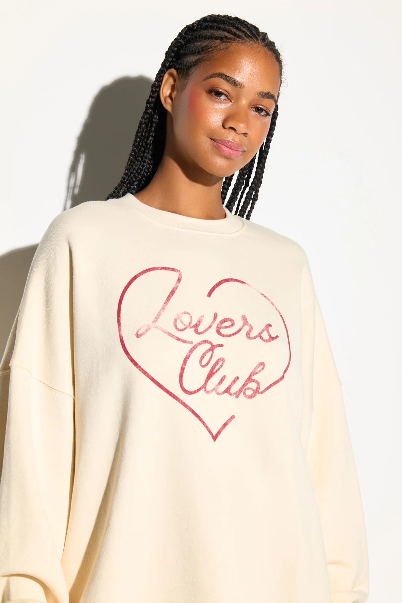 Lovers Boyfriend Crew Sweatshirt - Image 4