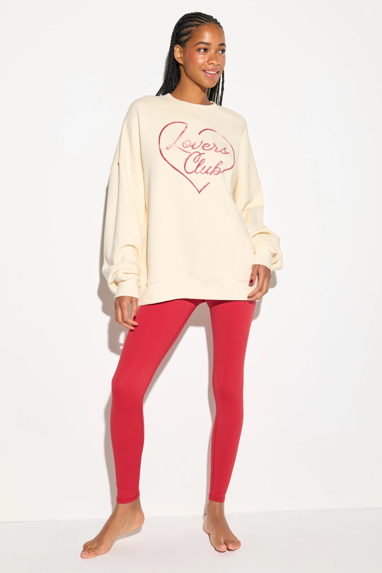 Lovers Boyfriend Crew Sweatshirt - Image 5