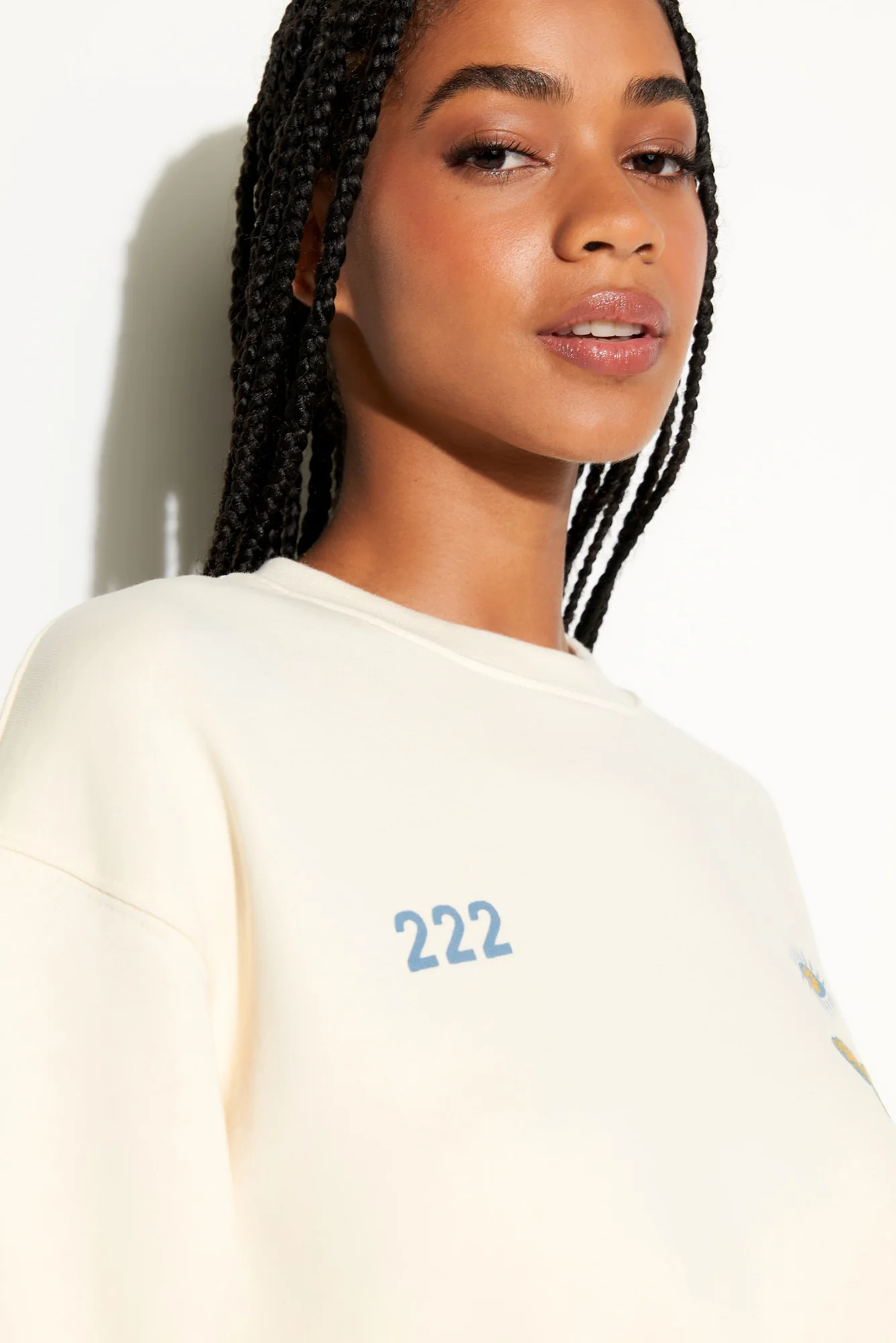 222 Butterfly La Brea Crew Sweatshirt - Image 5