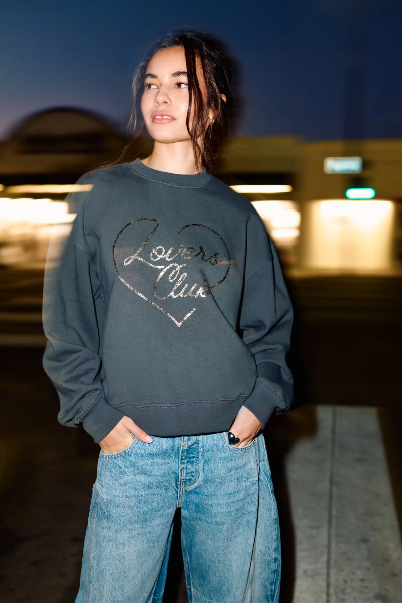 Lovers La Brea Crew Sweatshirt - Image 2