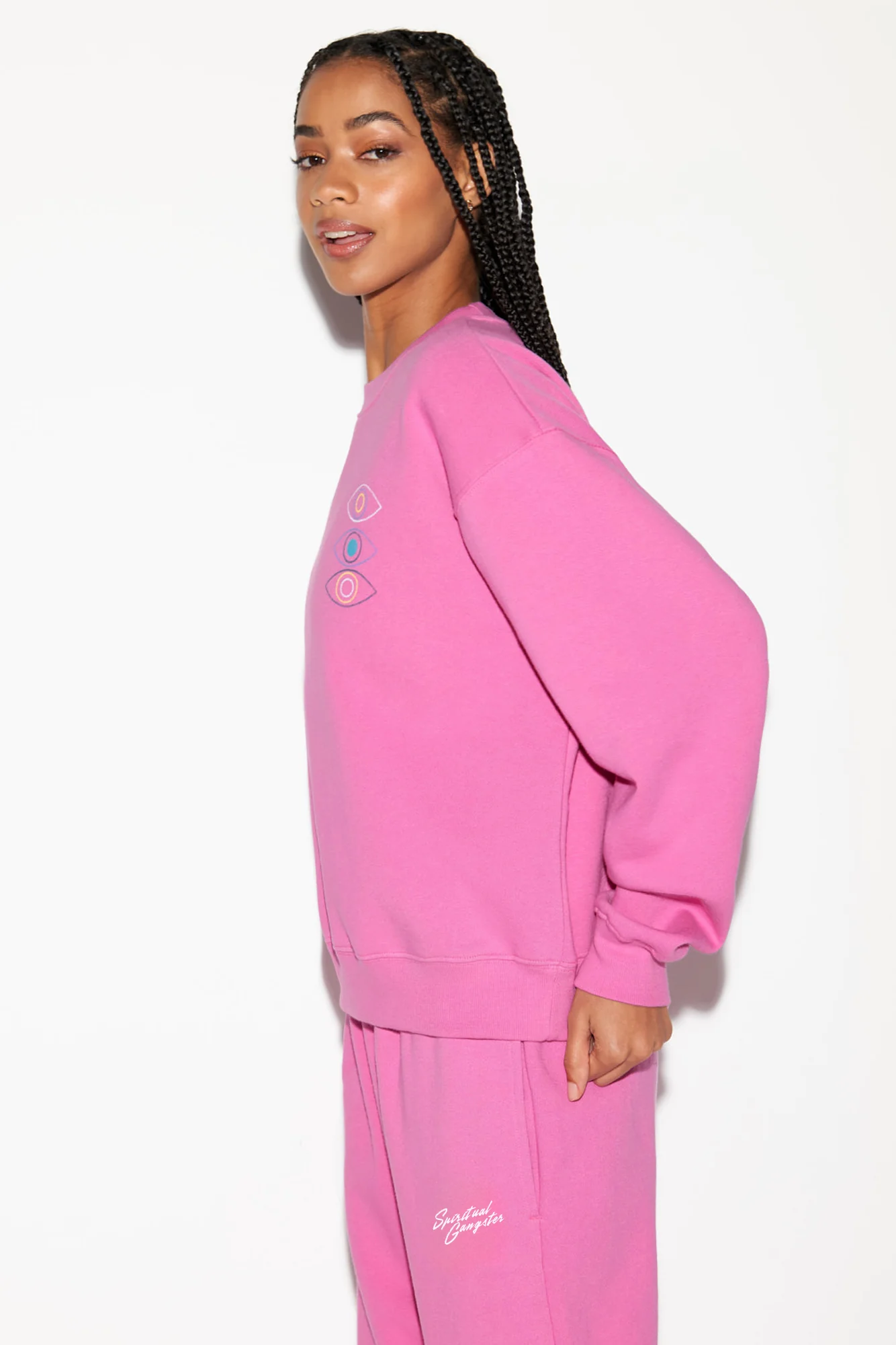 Mesmereyes La Brea Crew Sweatshirt - Image 4