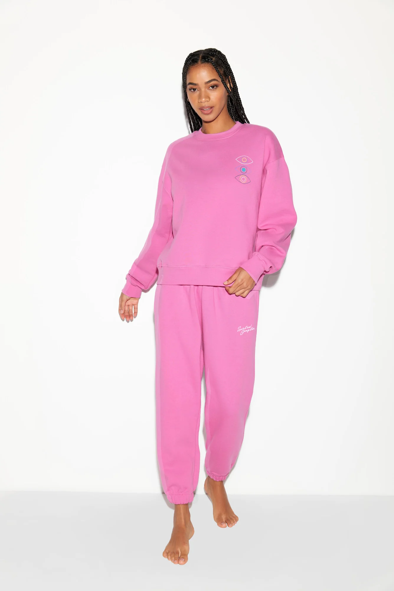 Mesmereyes La Brea Crew Sweatshirt - Image 5