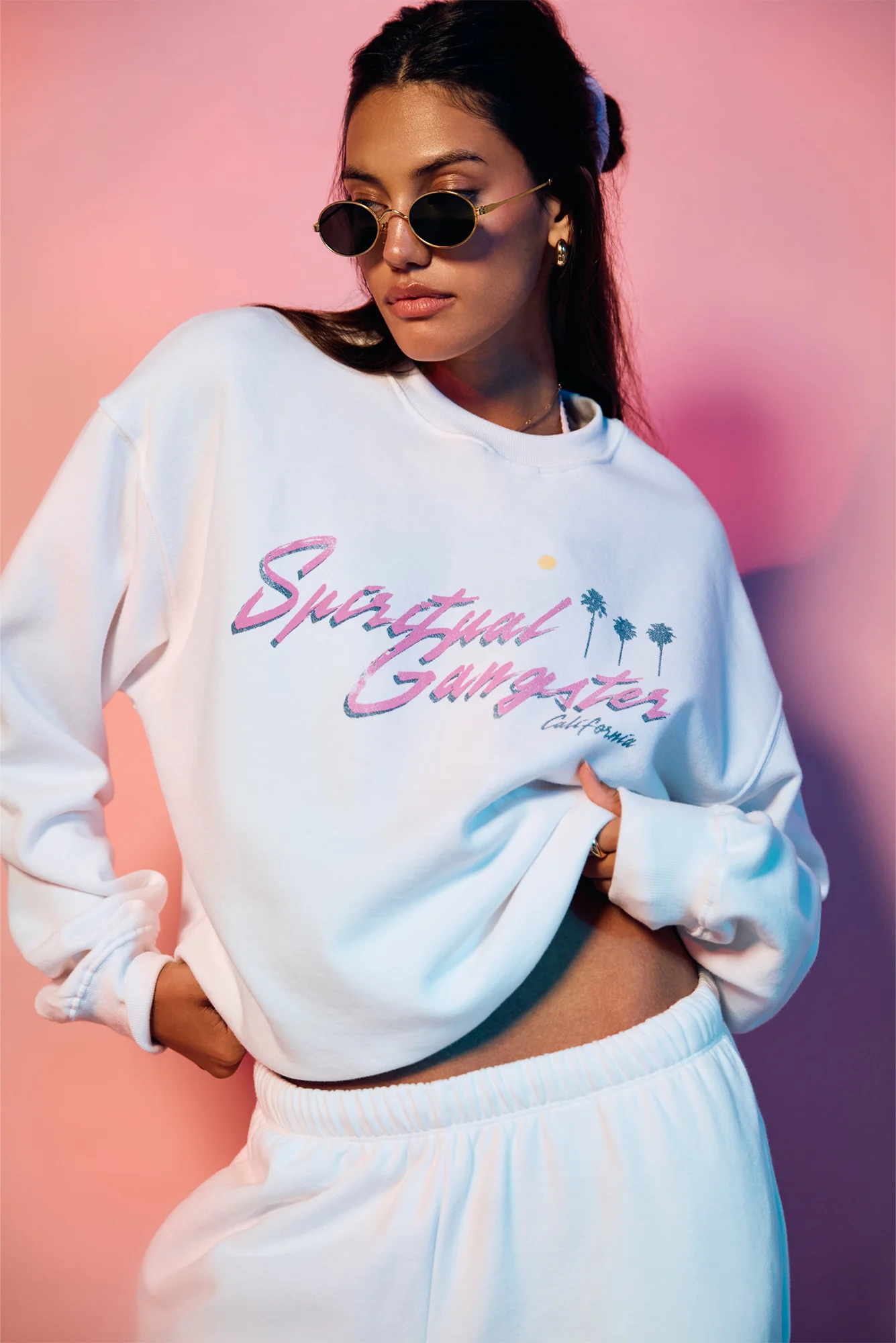 SG Palm La Brea Crew Sweatshirt - Image 2