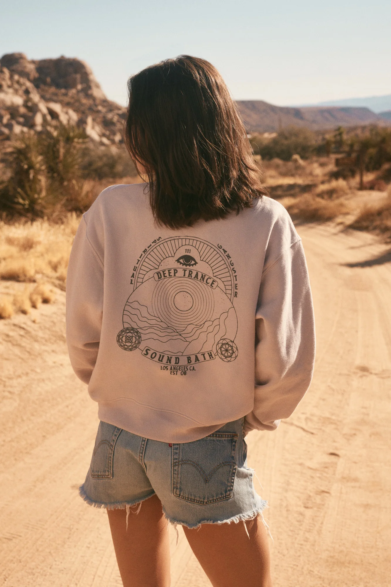 111 Trance La Brea Crew Sweatshirt - Image 2