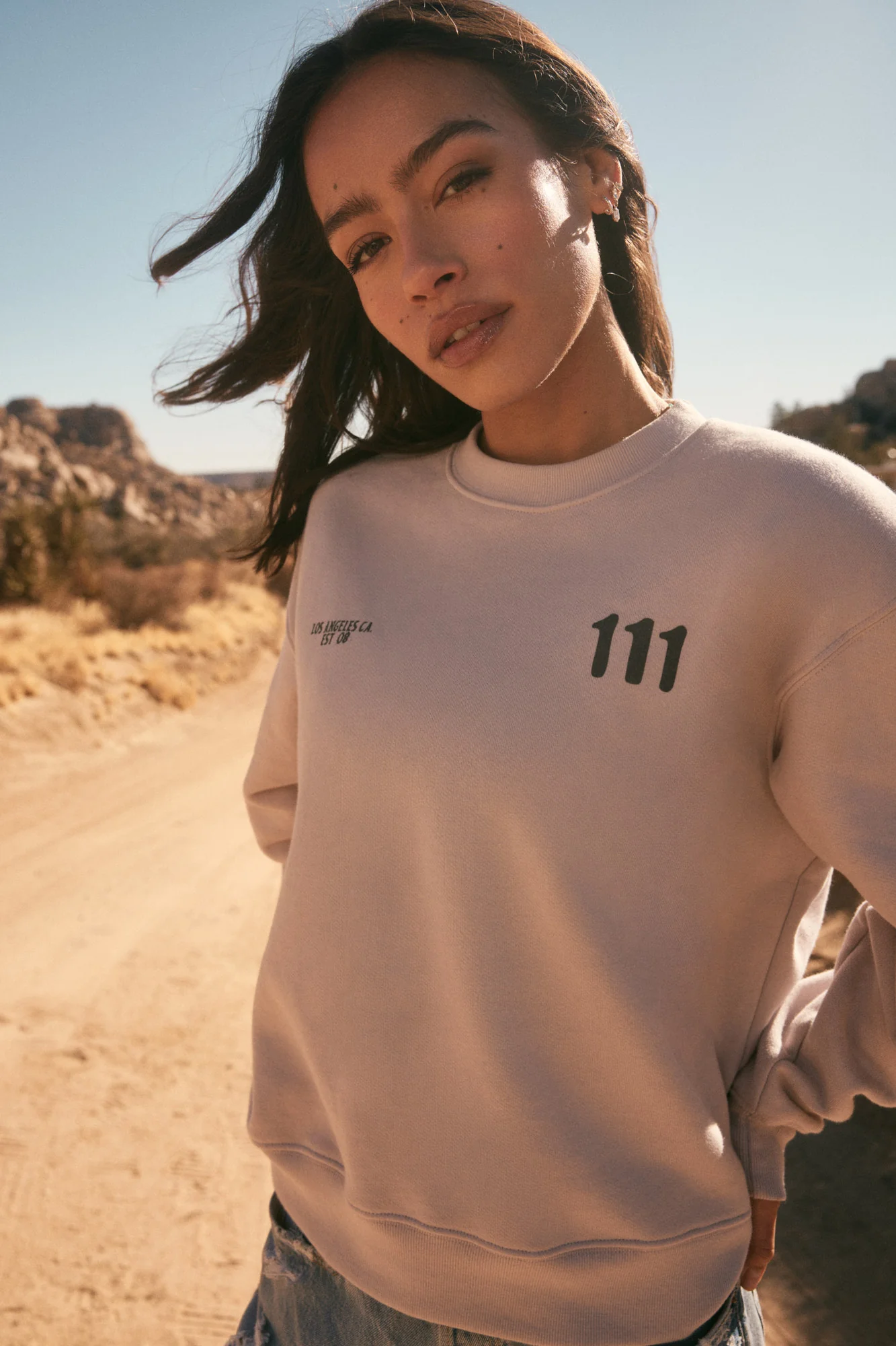 111 Trance La Brea Crew Sweatshirt - Image 3