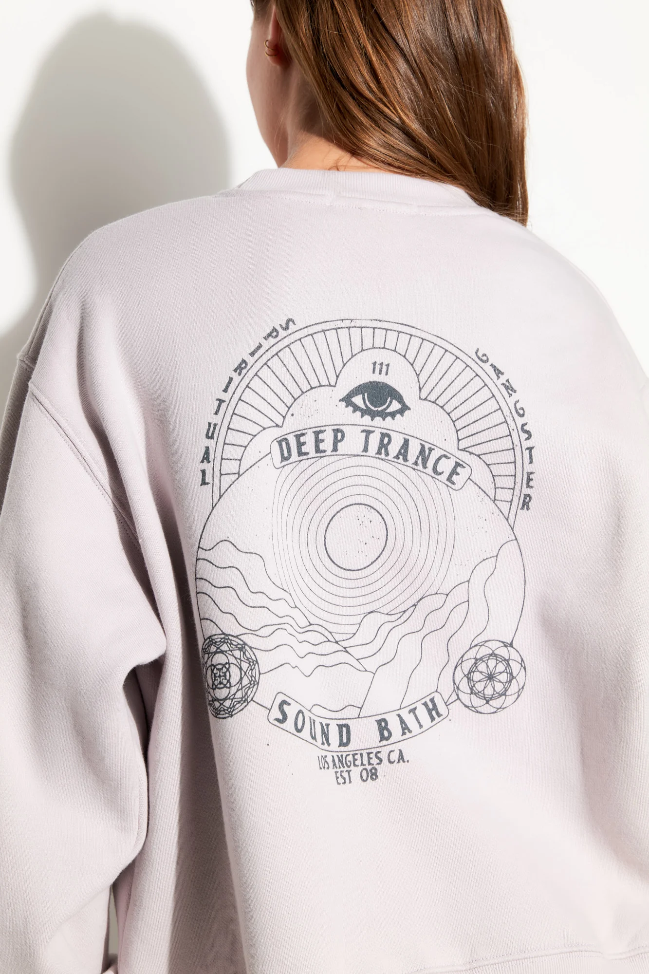 111 Trance La Brea Crew Sweatshirt - Image 6