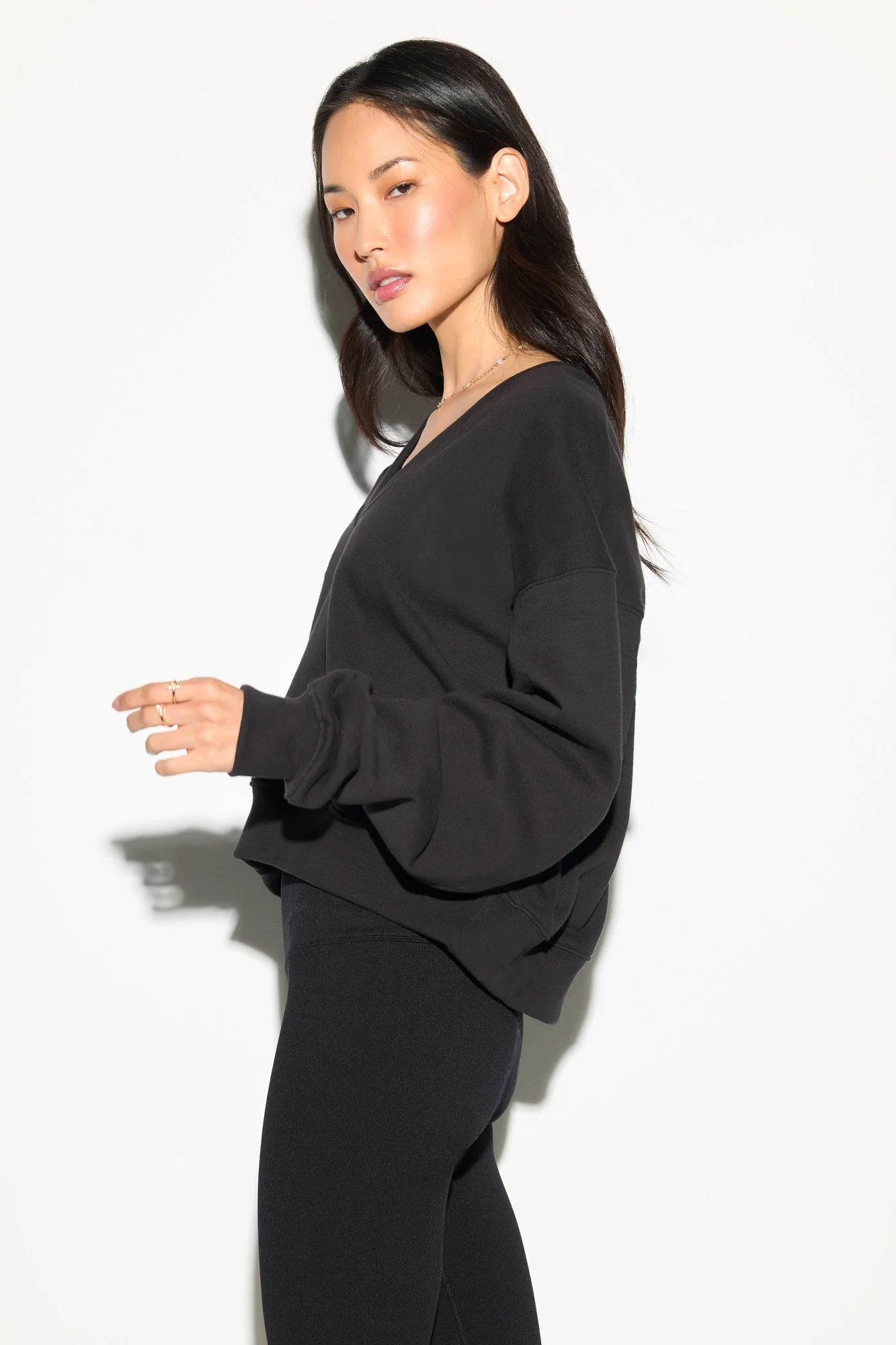 Rialto Cropped Sweatshirt - Image 3
