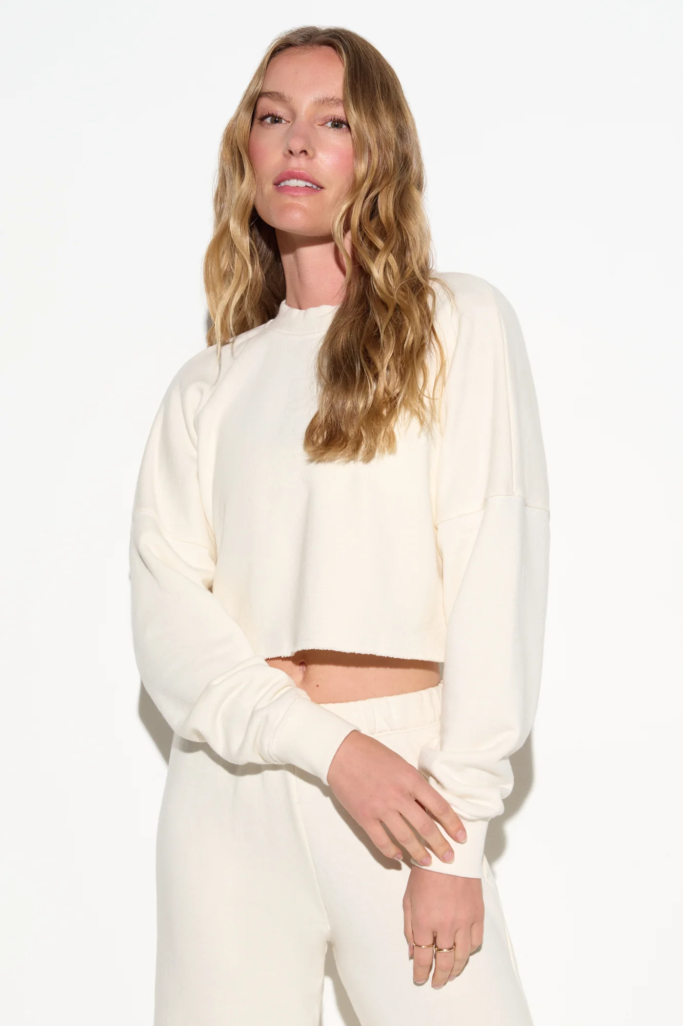 Drina Crop Sweatshirt - Image 5
