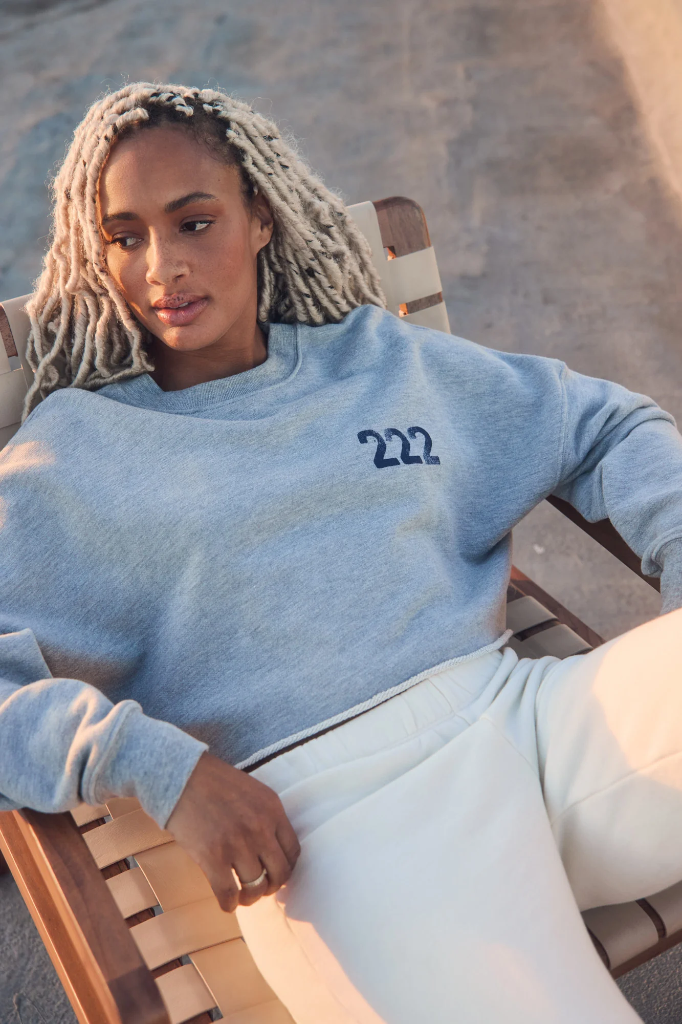 222 Drina Crop Sweatshirt - Image 6