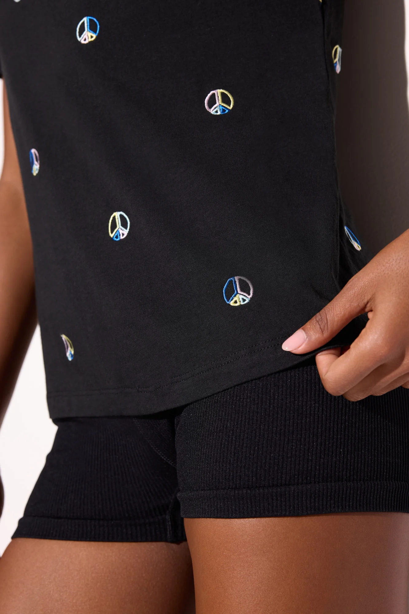 Peace Emblem Fairfax Tee - Image 4