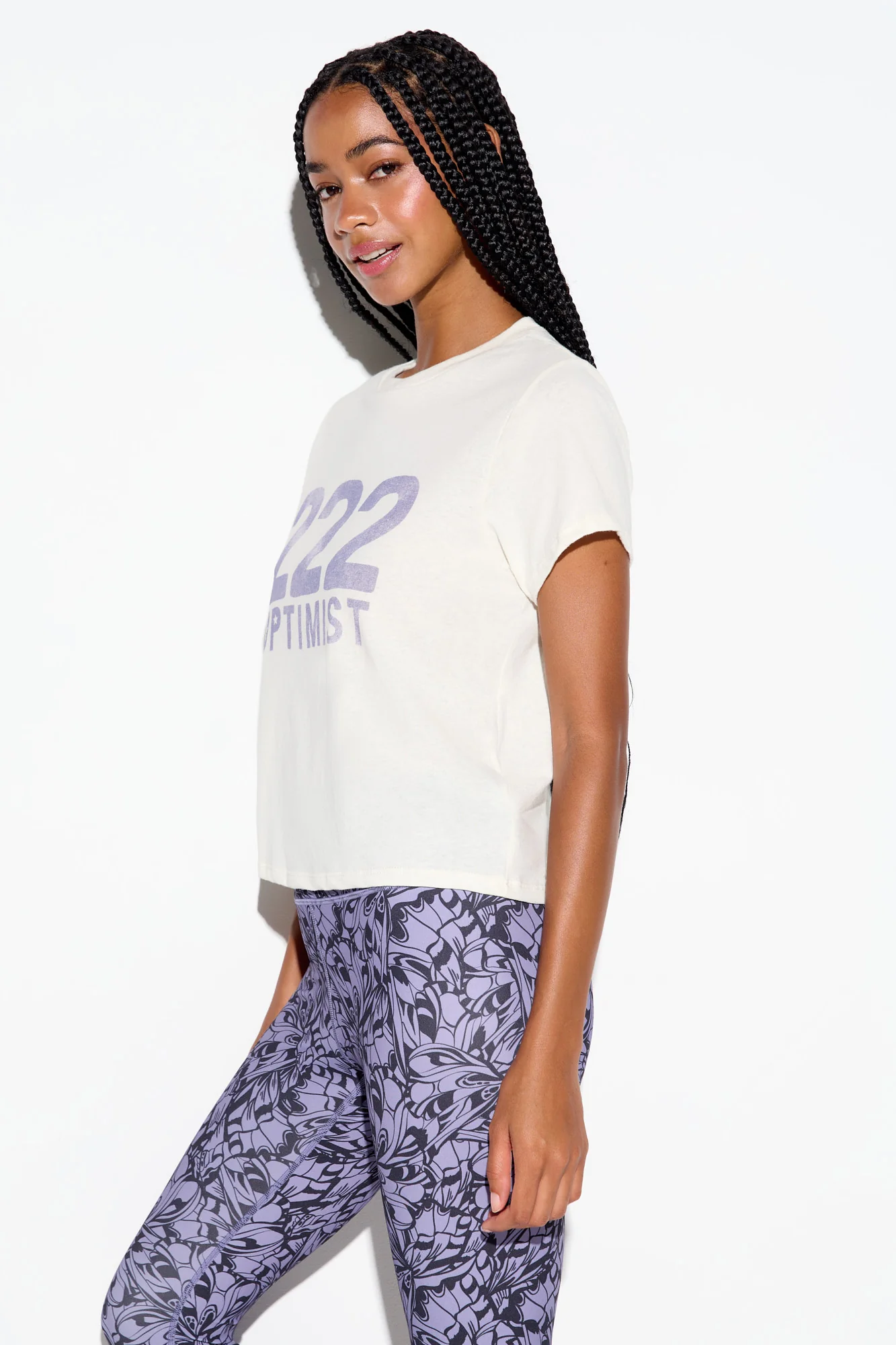 222 Optimist Lila Tee - Image 3
