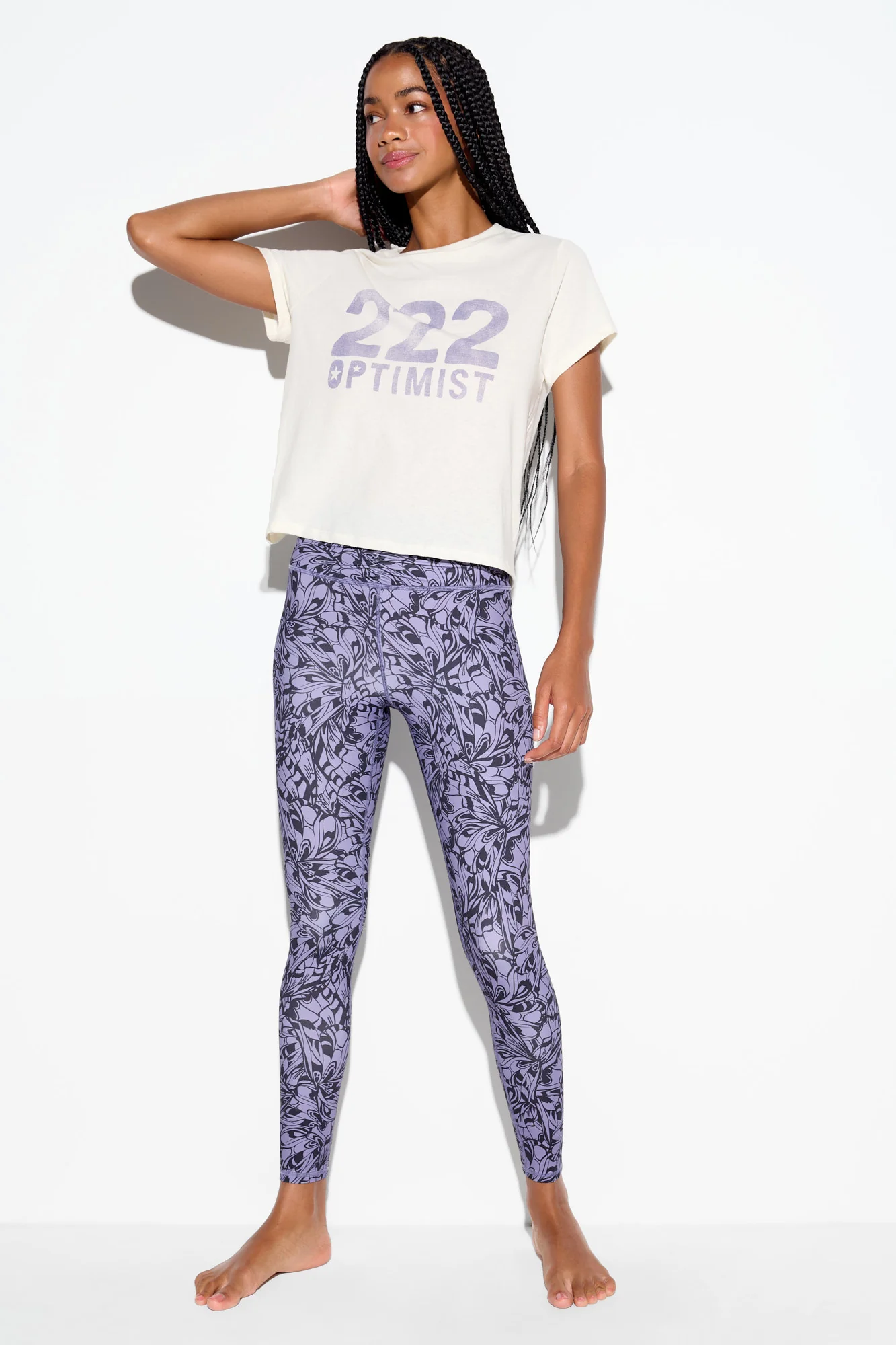 222 Optimist Lila Tee - Image 5