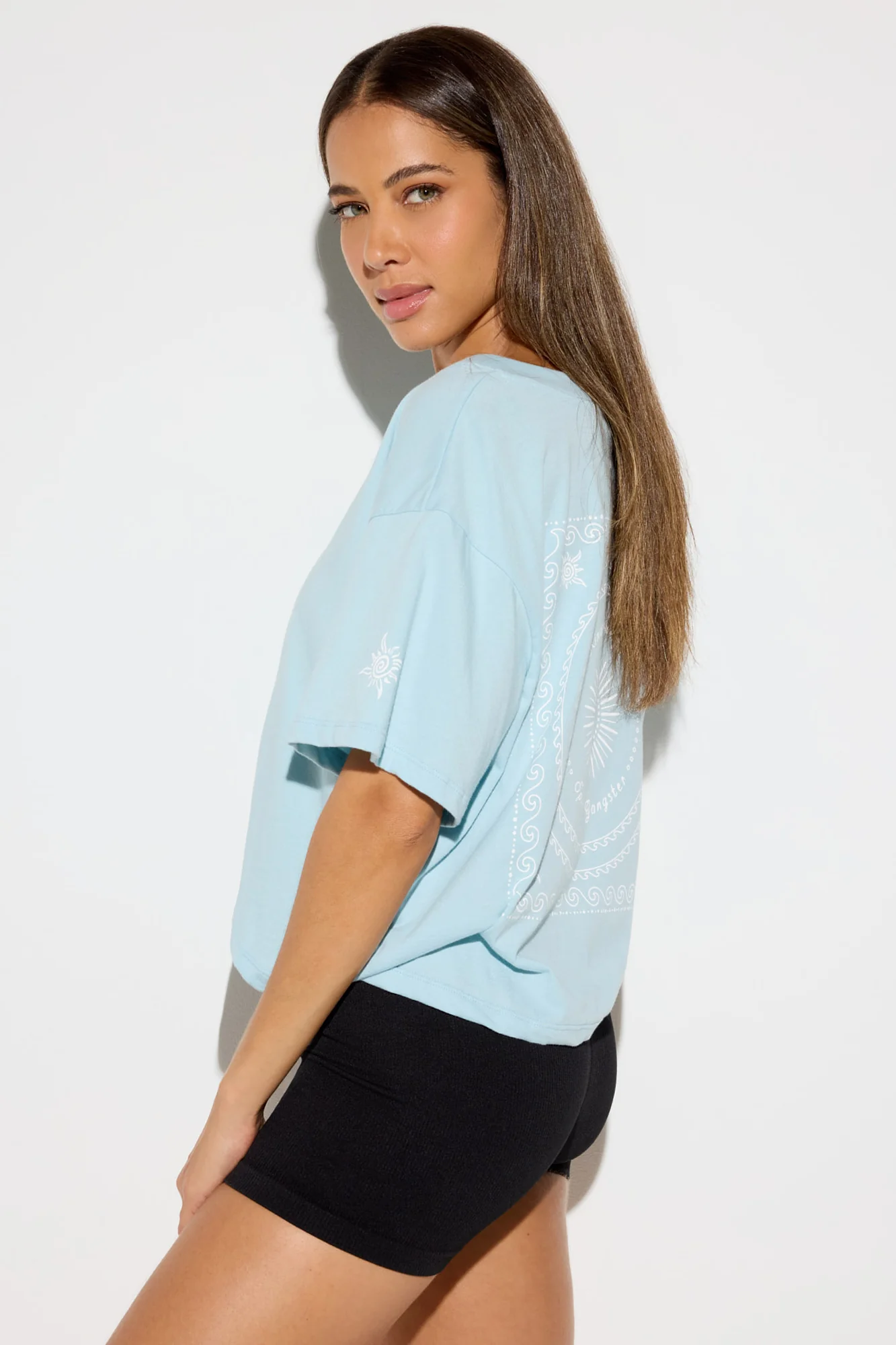 Feliz Short Sleeve V-Neck Tee - Image 3