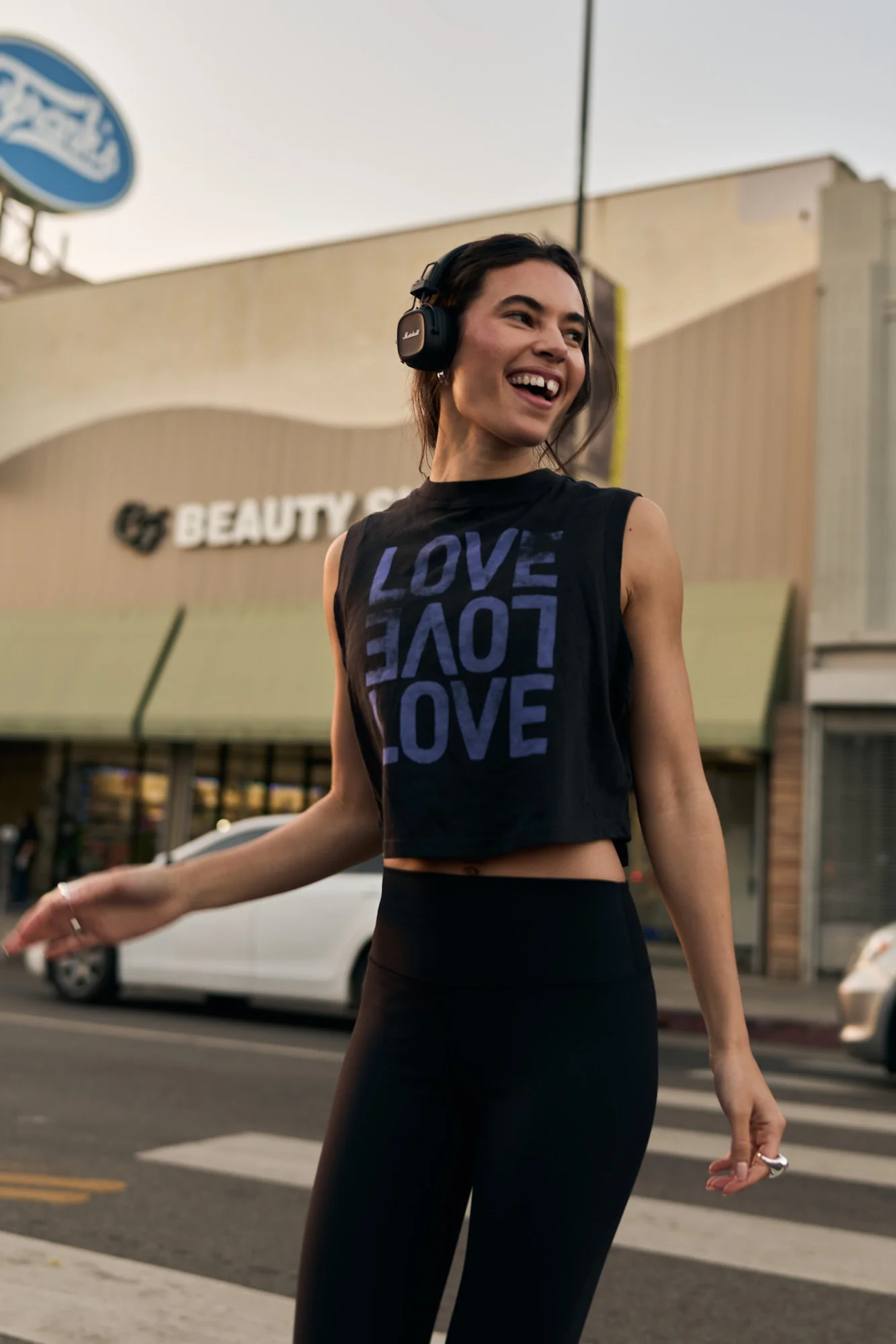 Love Crawford Crop Tank - Image 2