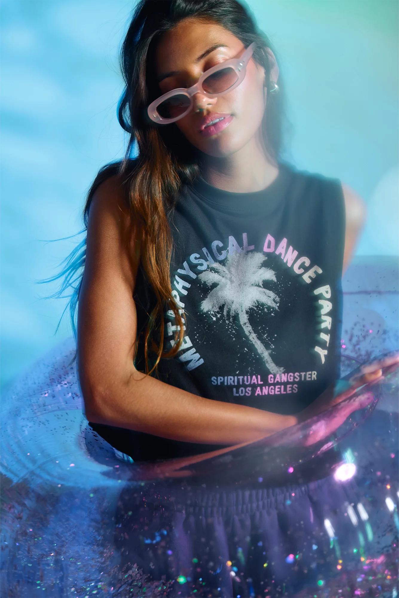Dance Party Crawford Crop Tank - Image 2