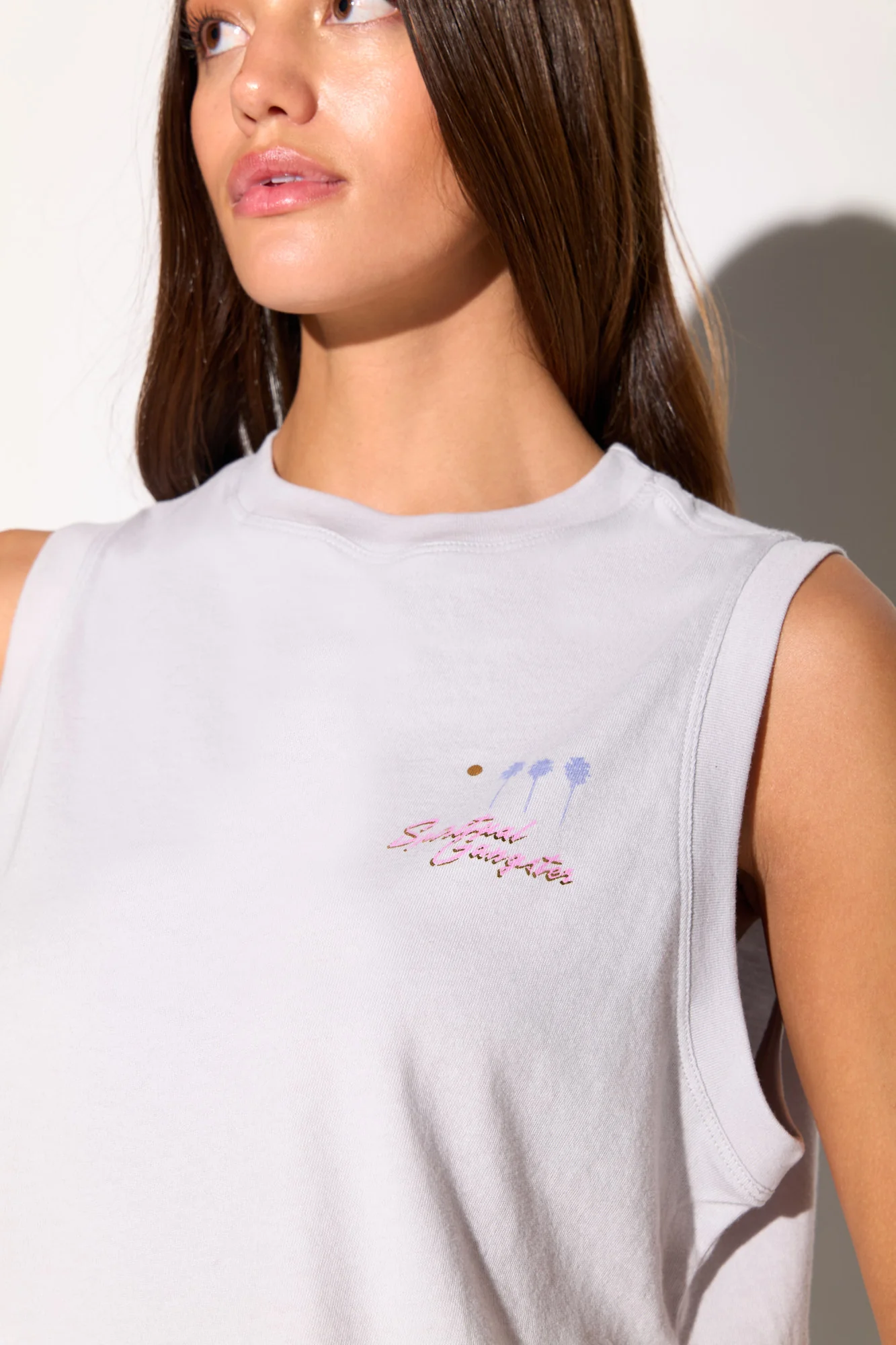 SG Palm Crawford Crop Tank - Image 4