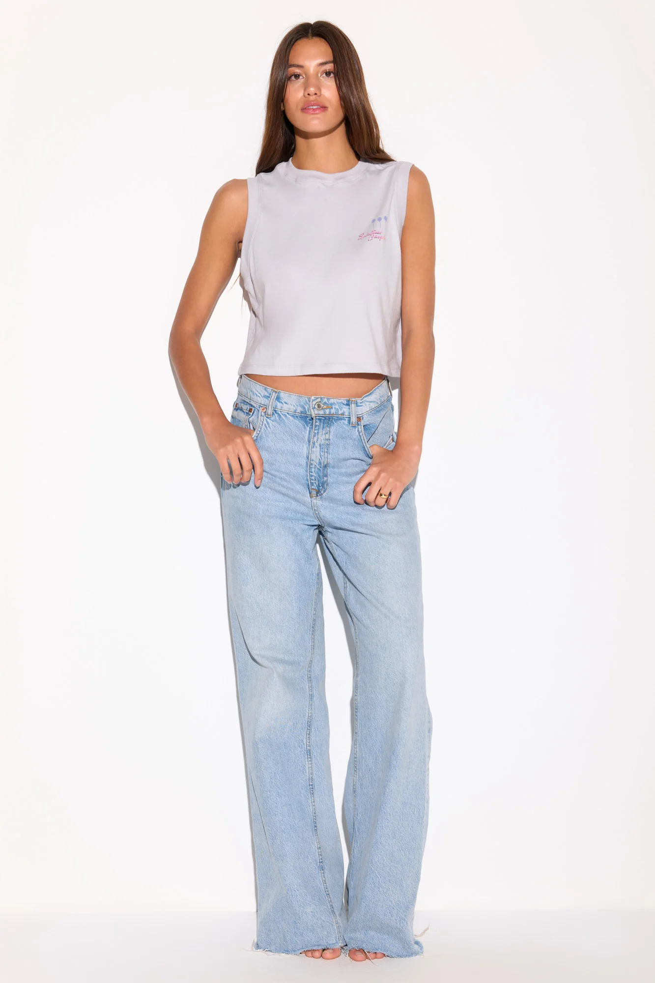 SG Palm Crawford Crop Tank - Image 5