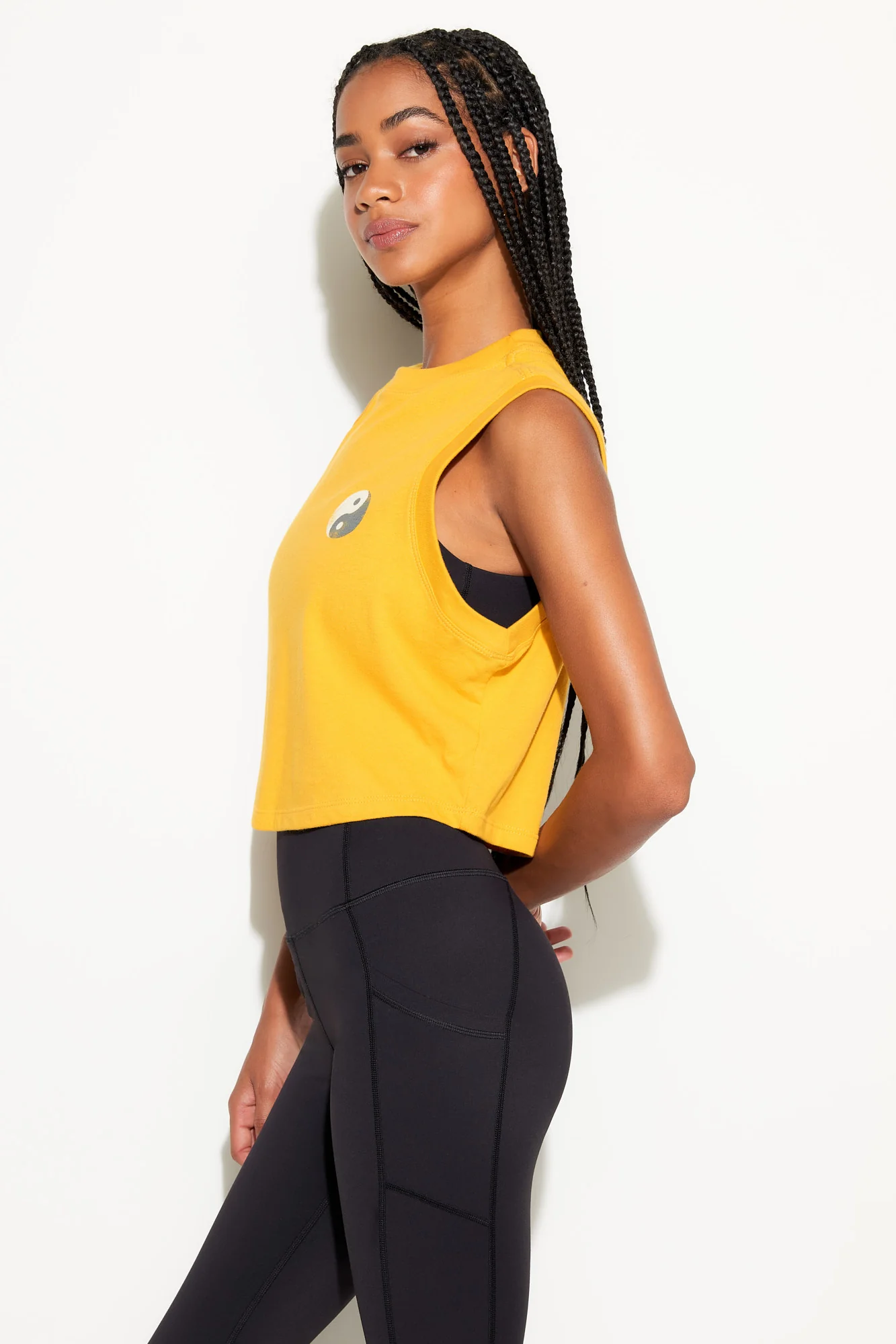 Yinyang Crawford Crop Tank - Image 3