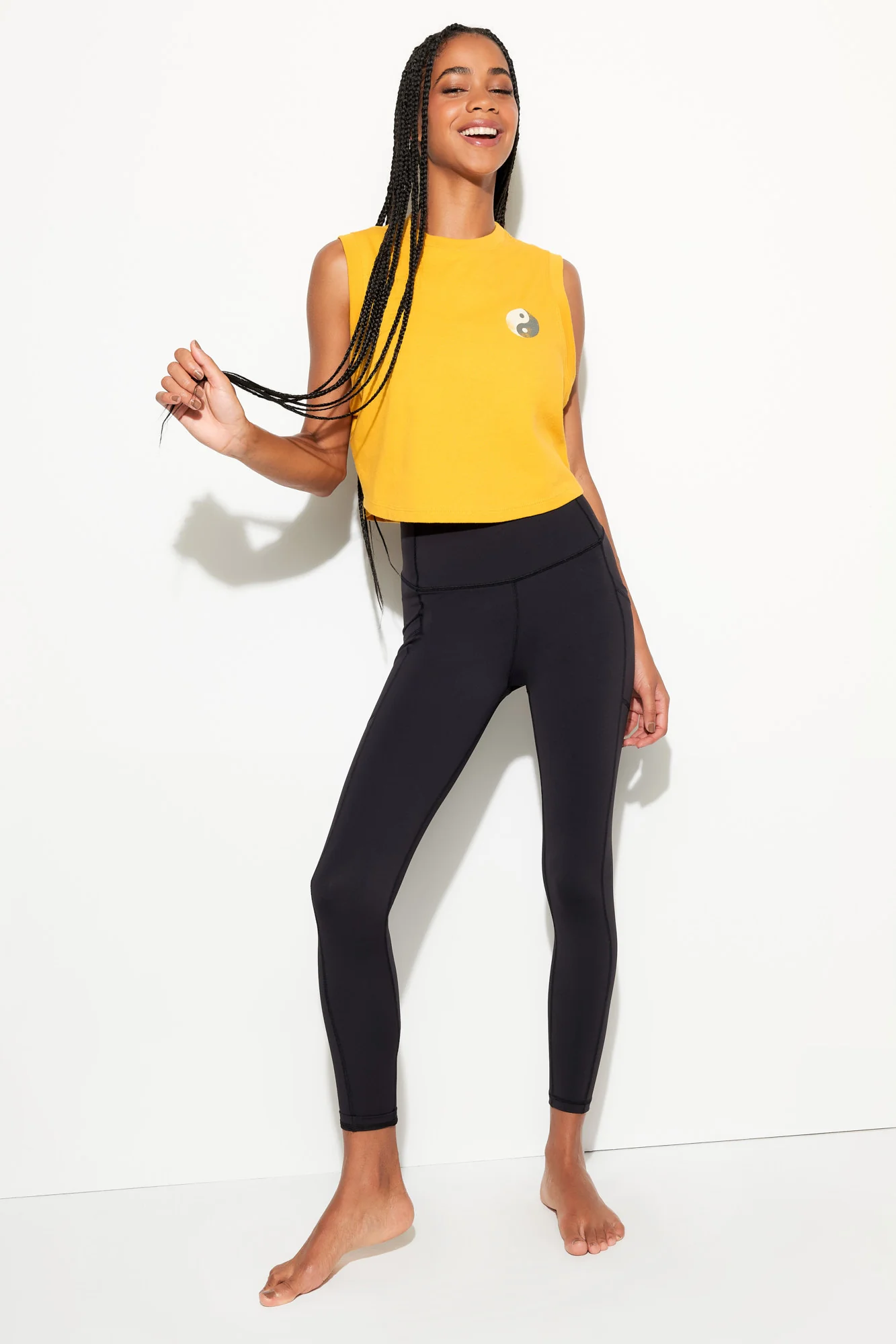 Yinyang Crawford Crop Tank - Image 5