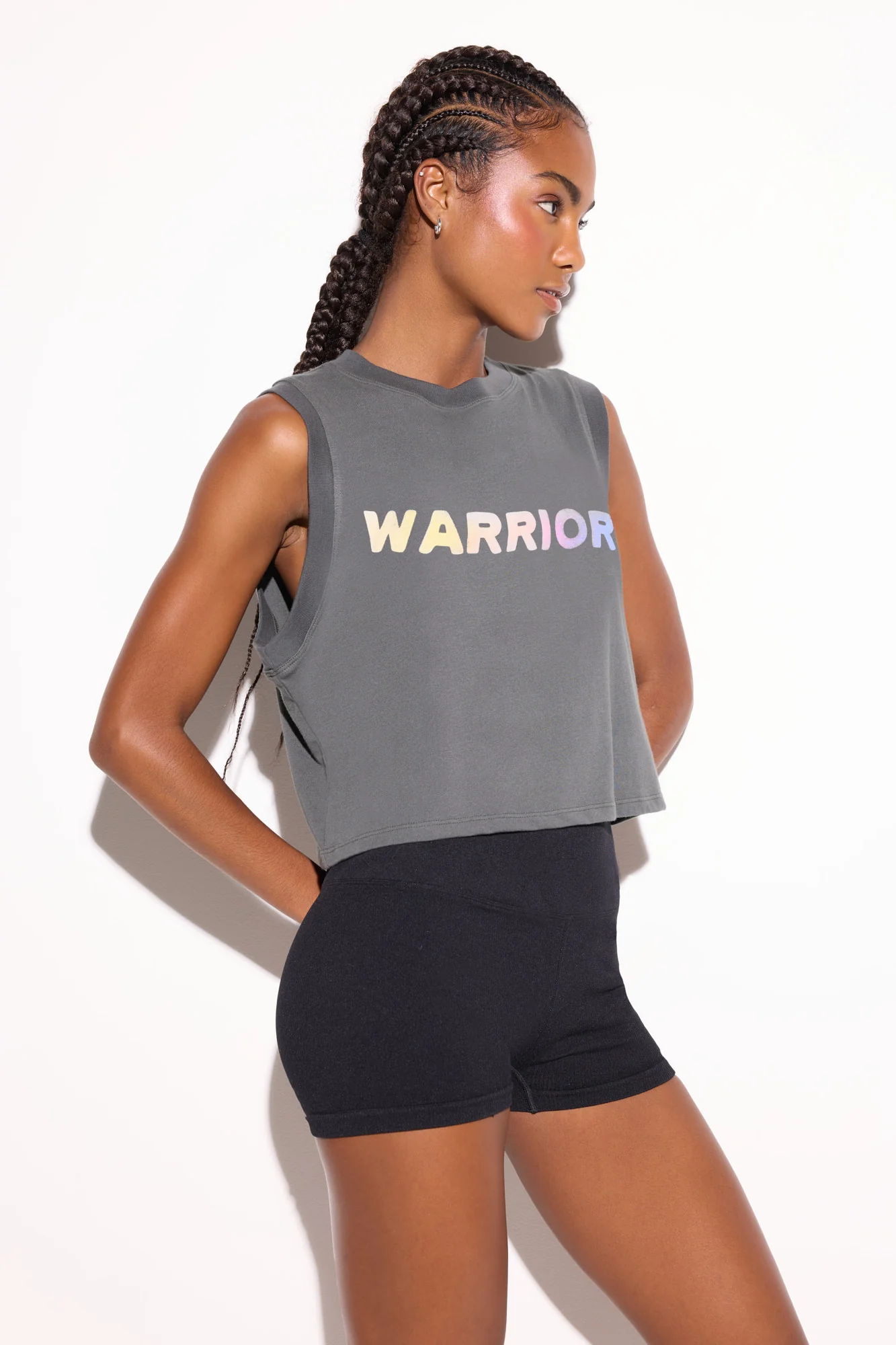 Solar Warrior Crawford Crop Tank - Image 3