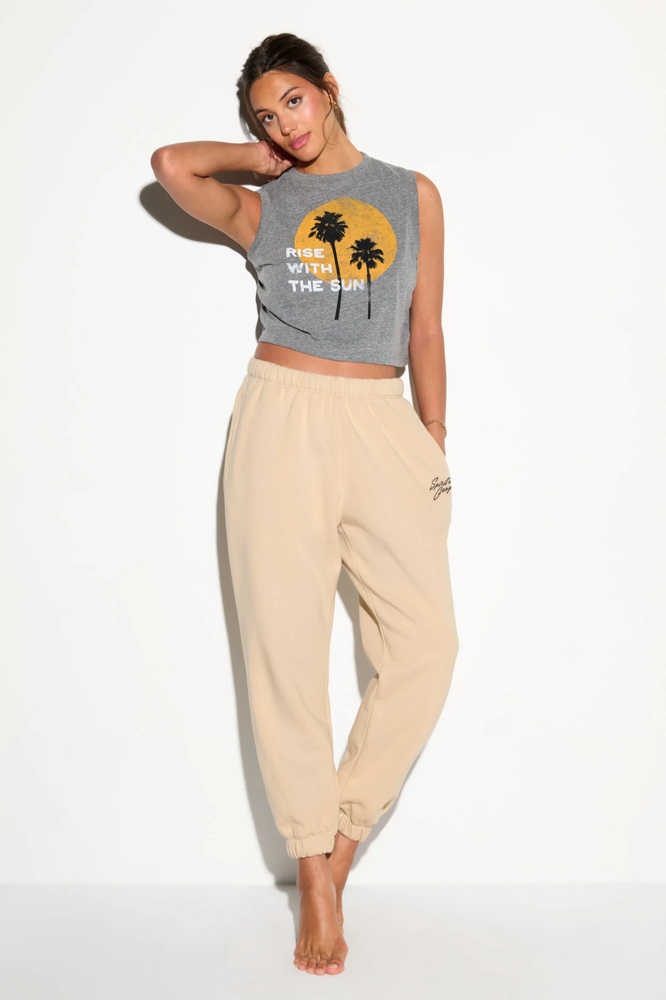 Shady Palm Crawford Crop Tank - Image 4