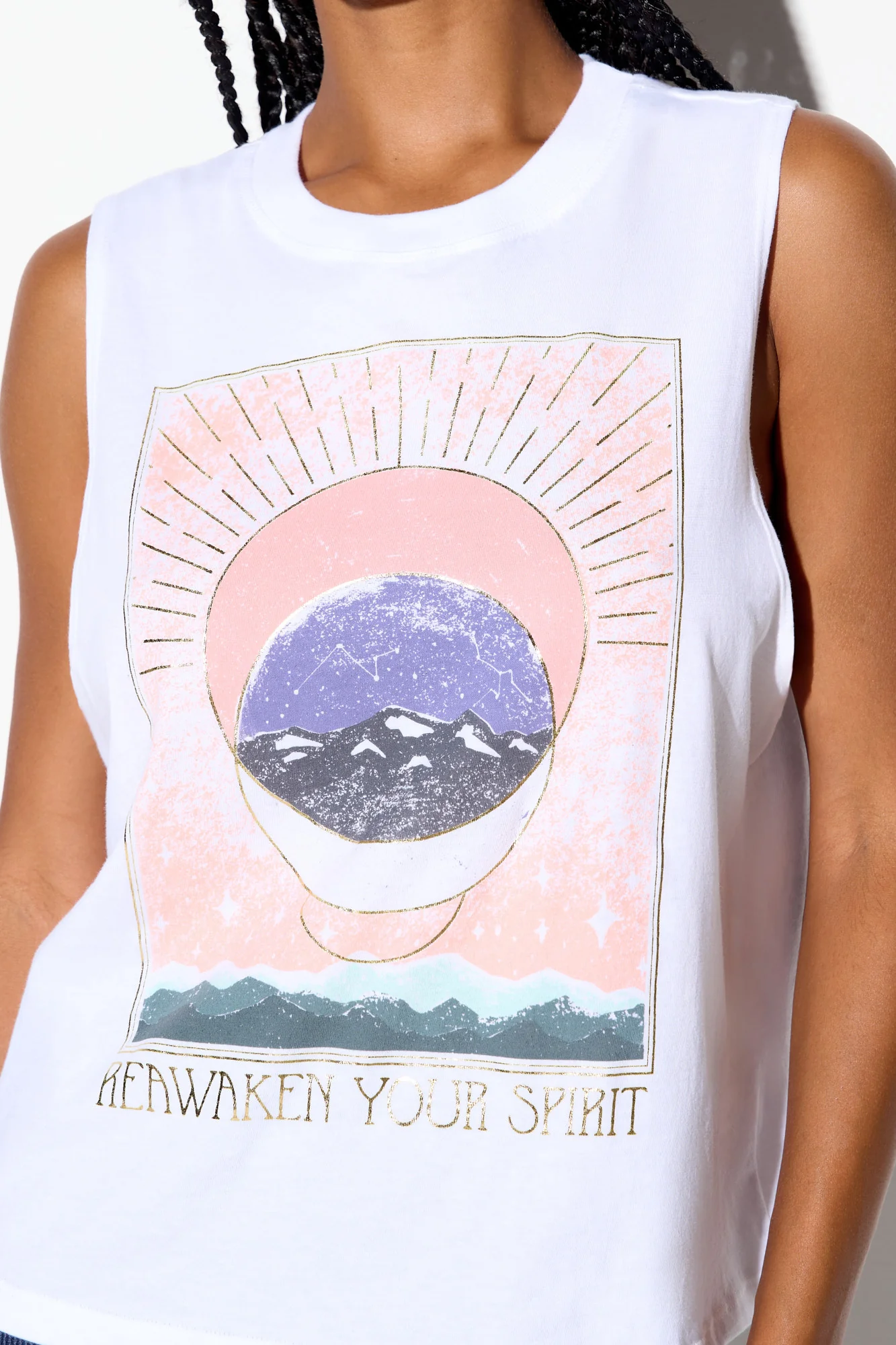 Cosmic Connection Vibe Tank - Image 4
